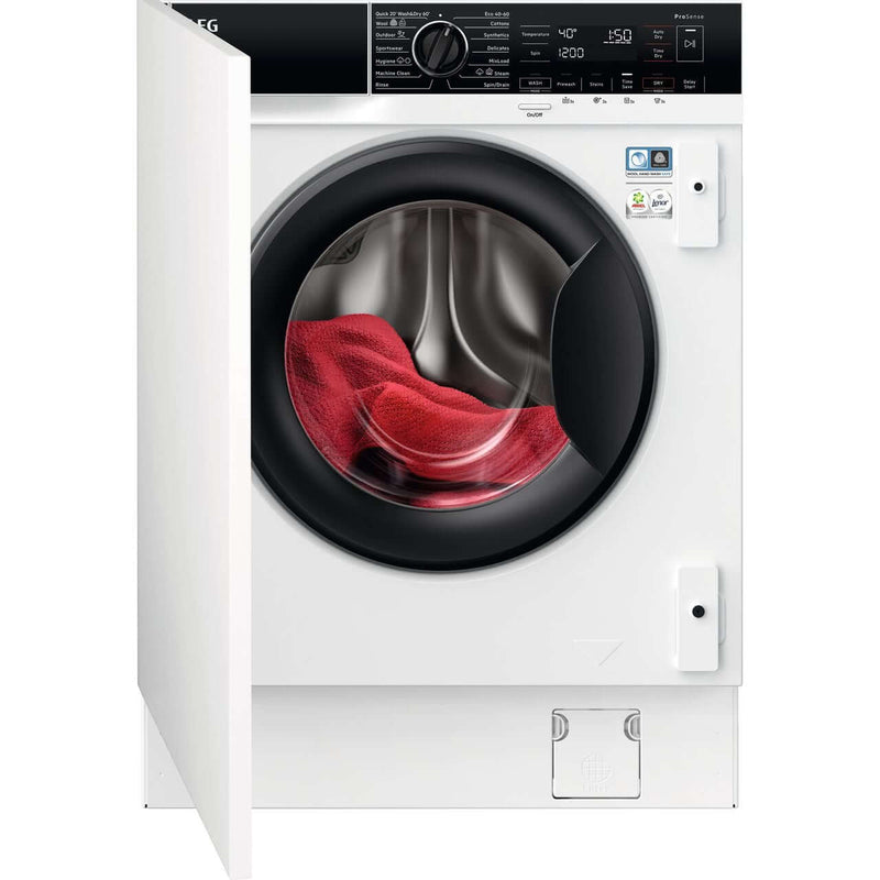 AEG 7000 ProSteam L7WC84636BI 8/4kg 1600rpm Integrated Washer Dryer