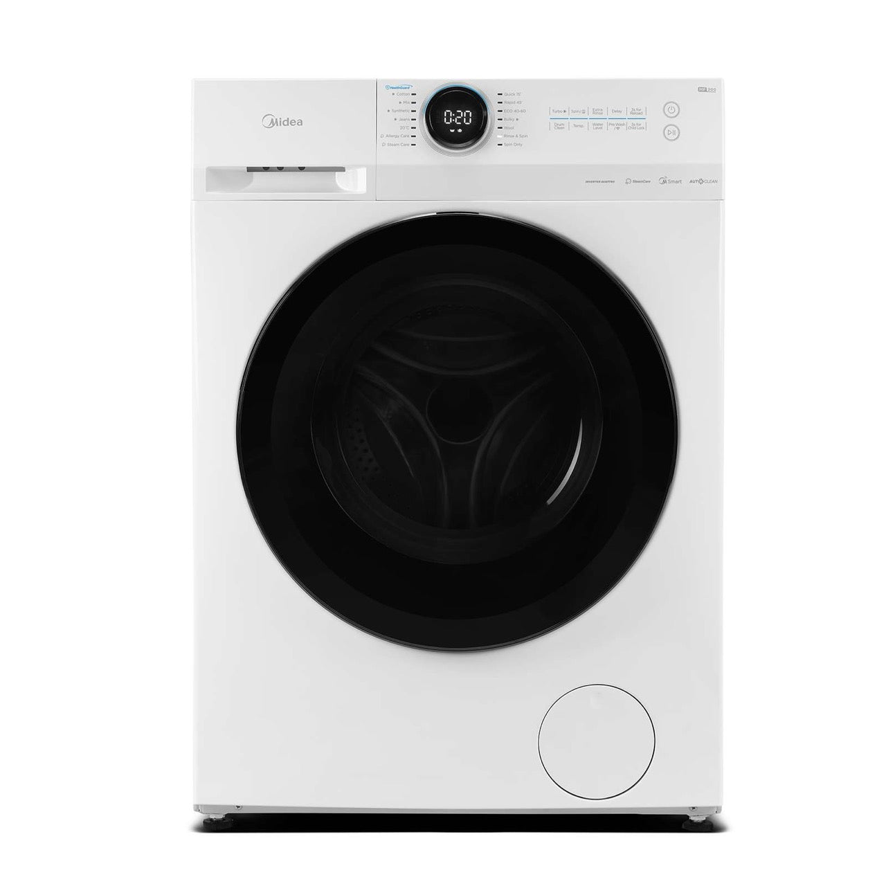 Midea MF20EW90WB 9kg 1300rpm Wi-Fi Washing Machine – Renew 2 U