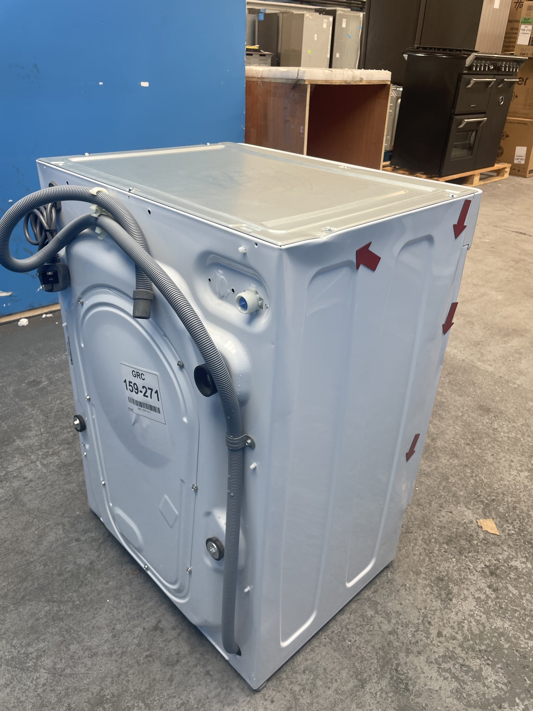 #GRC-159-271 - Hoover HBW 48TAMEJ-80 8kg 1400rpm Integrated Washing Machine