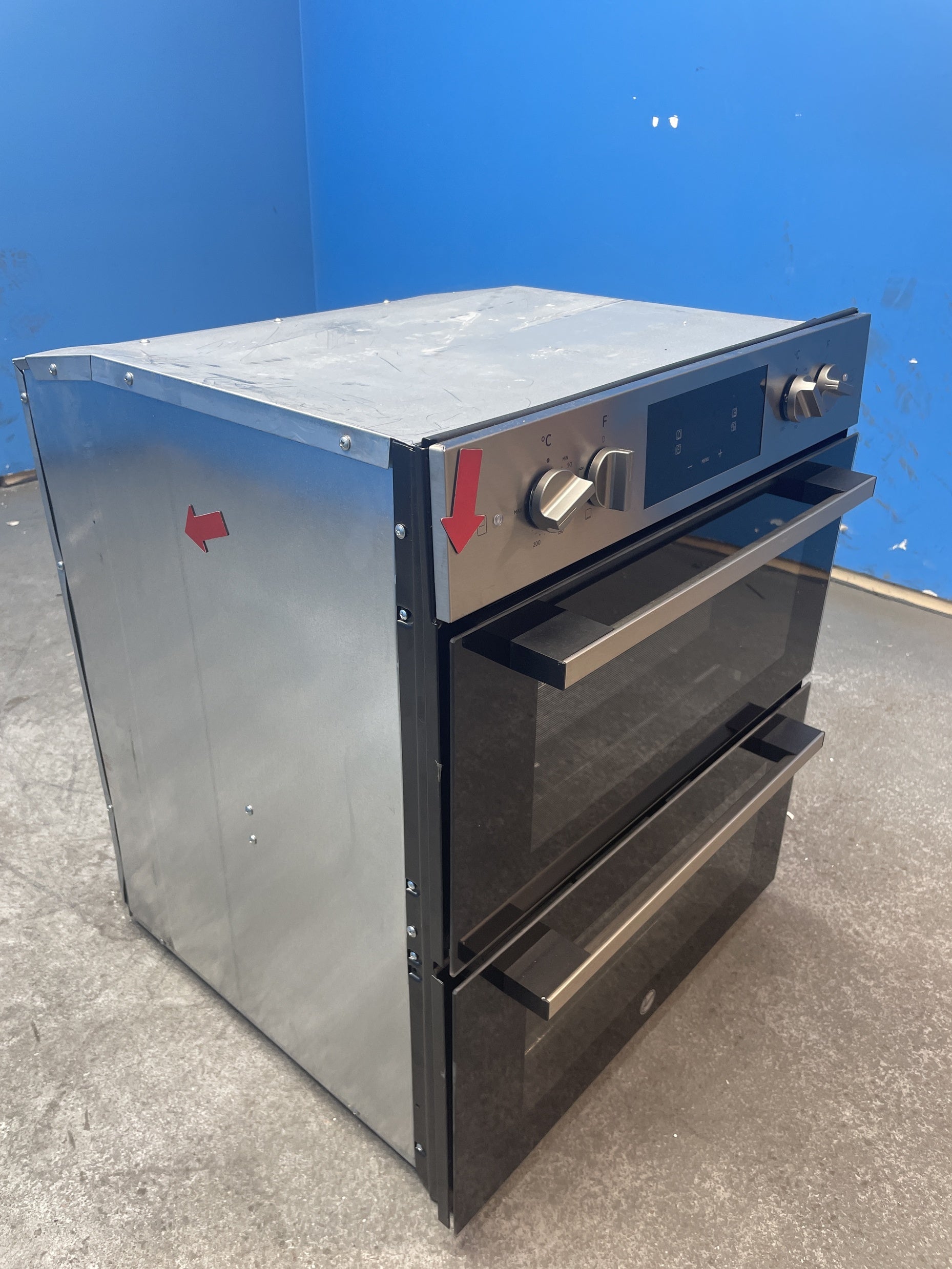 #GRC-158-668 - Hoover H-OVEN 300 60cm Electric Double Oven – 86L Capacity, Self-Cleaning
