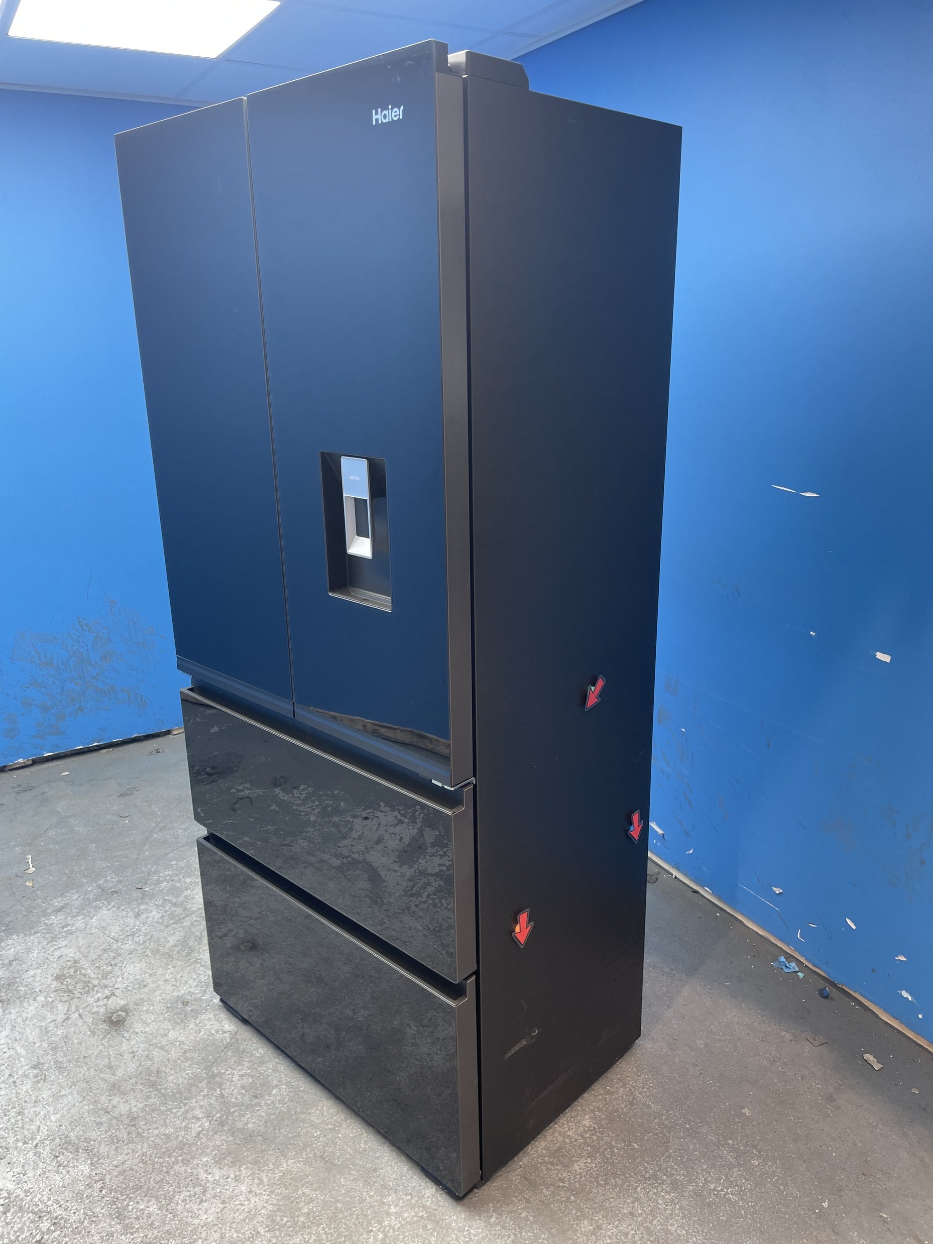#GRC-145-112 - Haier HFKR7819DWGB SpaceFit Series 7 Multi-Door Fridge Freezer