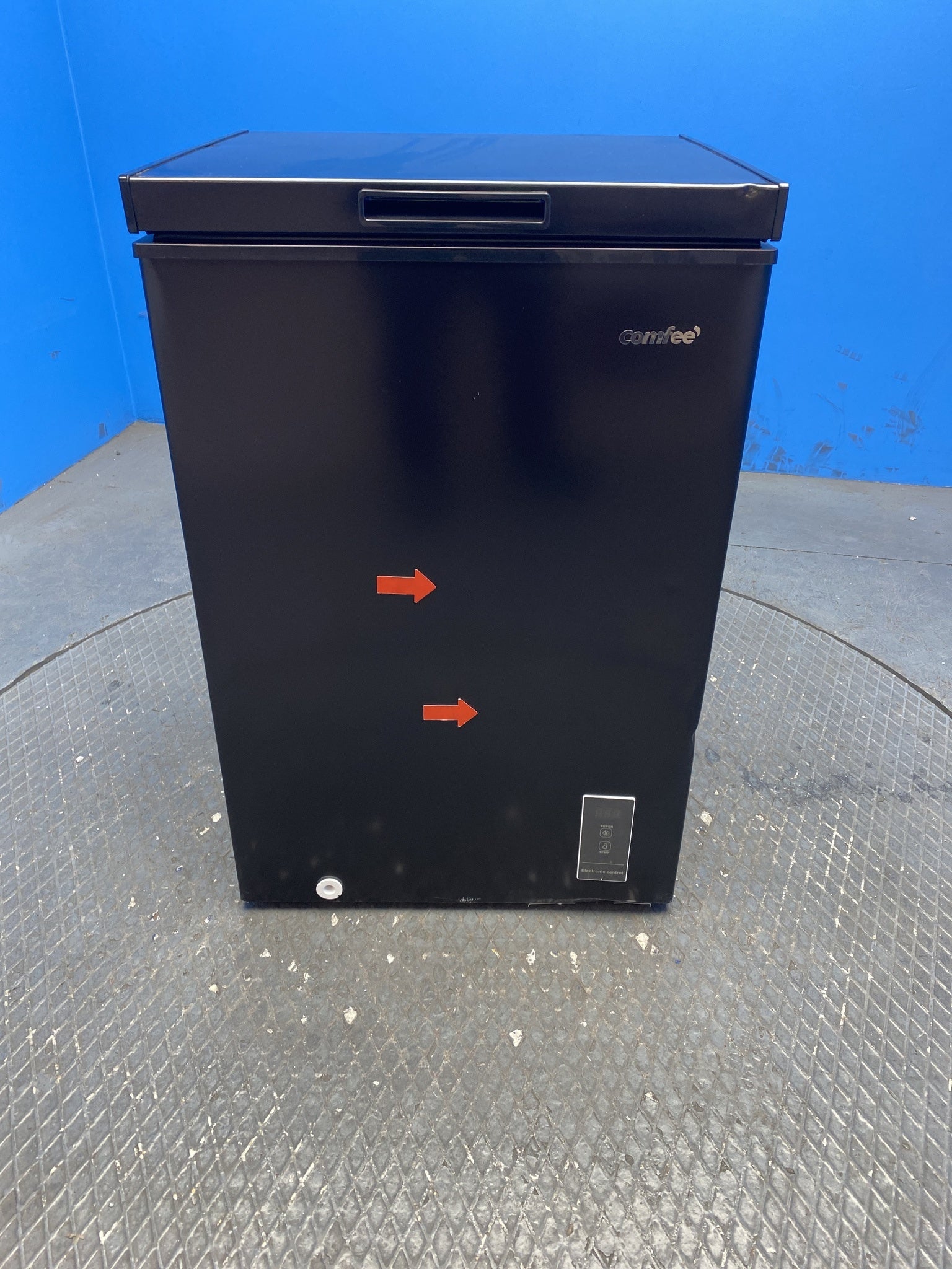 COMFEE' RCC100BL2 99L Freestanding Chest Freezer