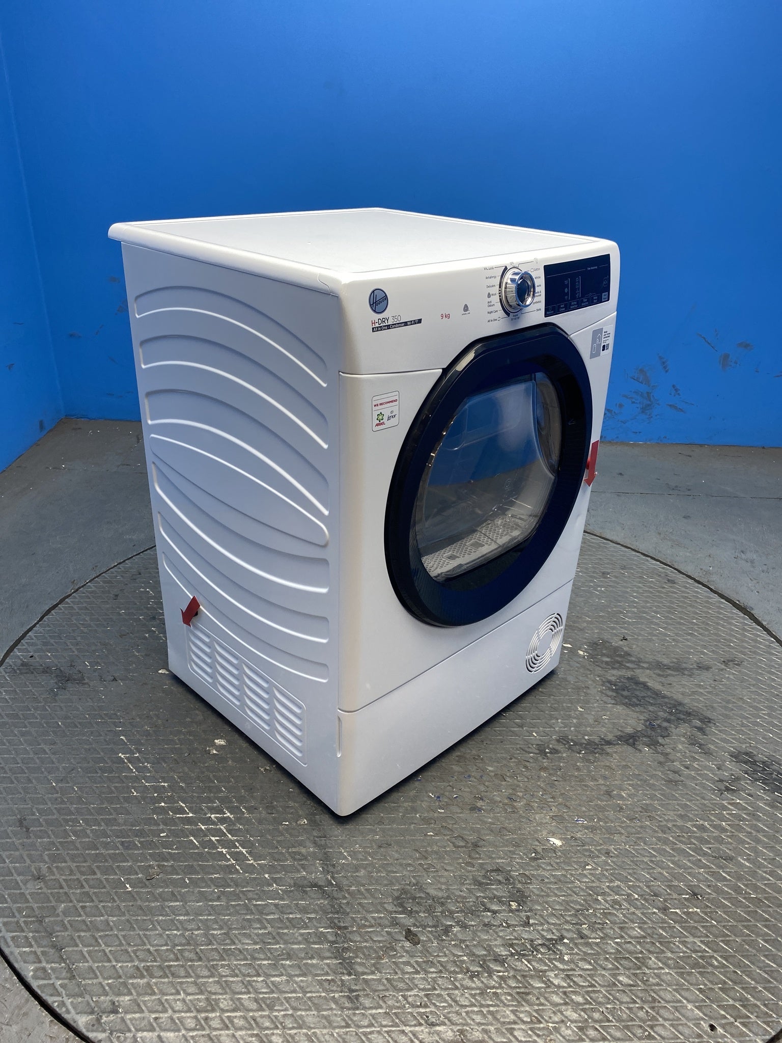 Hoover H-DRY 350 HREC9TBE-80 9kg Condenser Tumble Dryer