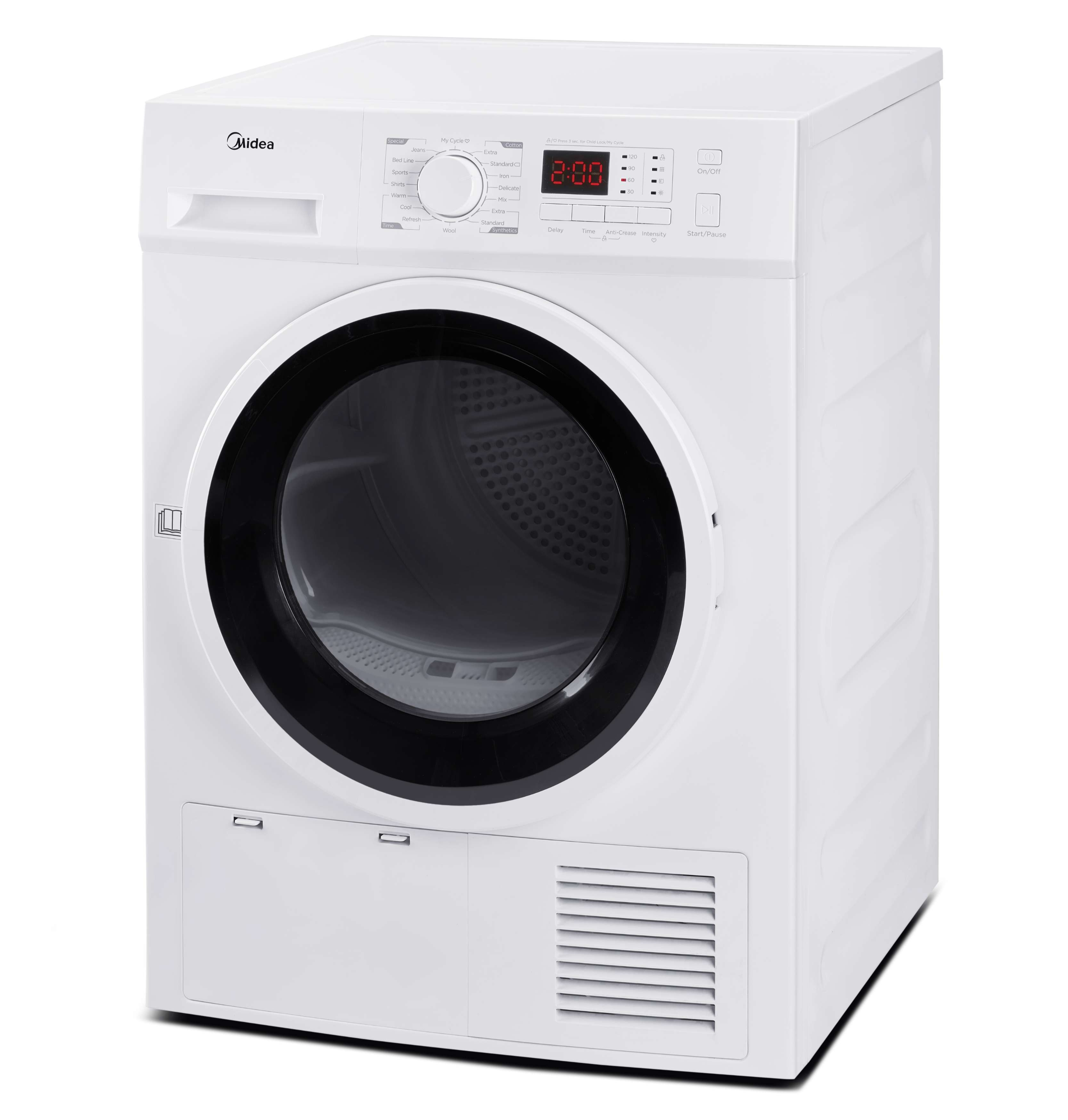 Midea MDG09EH80 8kg Heat Pump Tumble Dryer – Renew 2 U