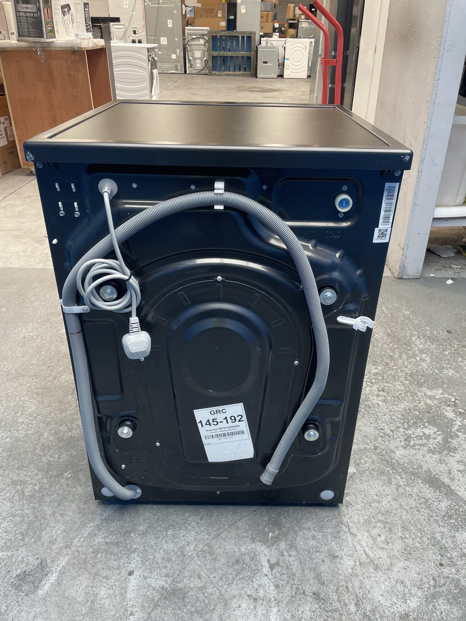 #GRC-145-192 - Hisense WF5I1245BBR 12kg 1400rpm KitchenFit Washing Machine