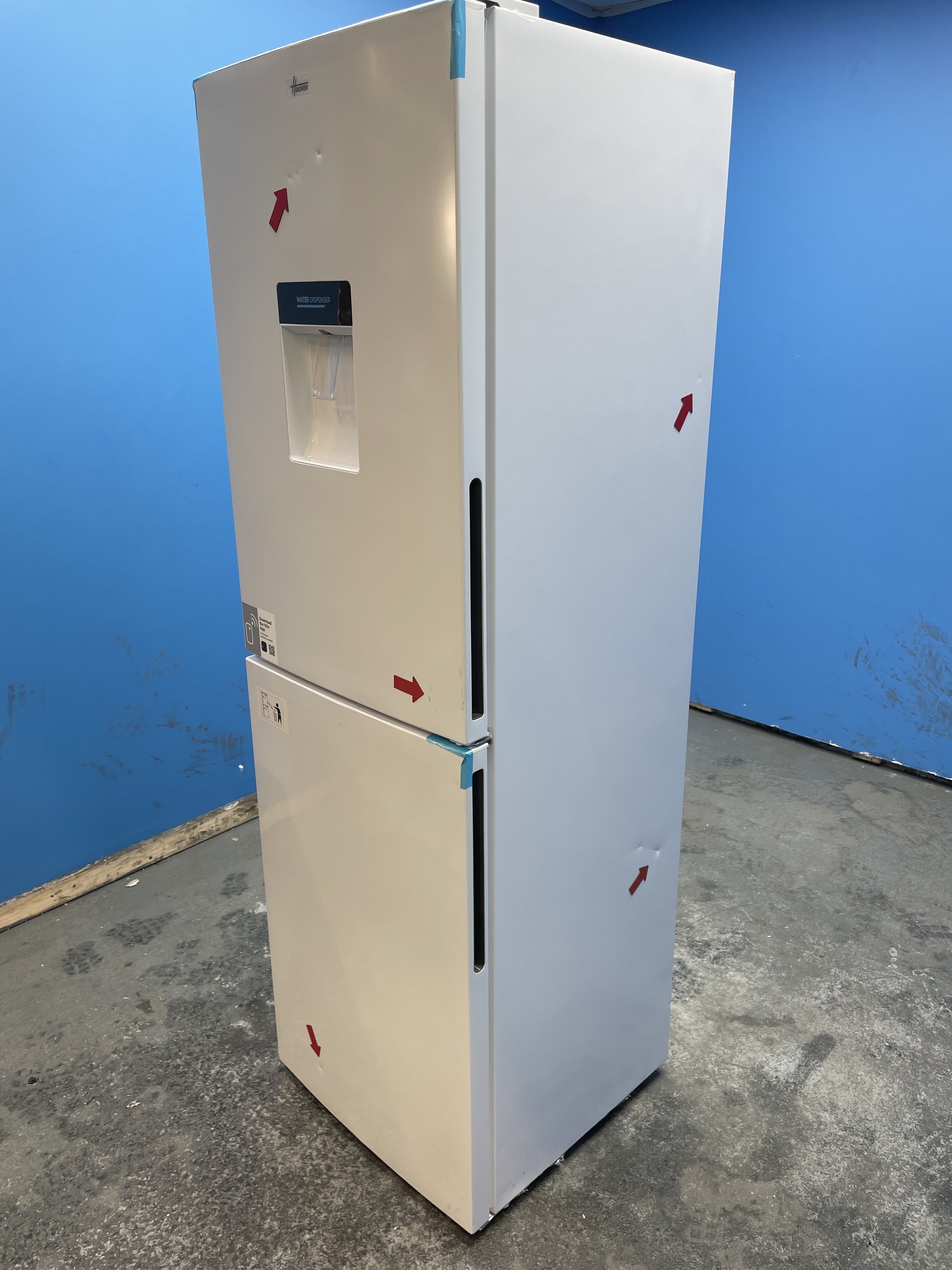 #GRC-150-396 - Hoover HOCT3L517EWWK-1 246 Litre Low Frost Combi Fridge Freezer