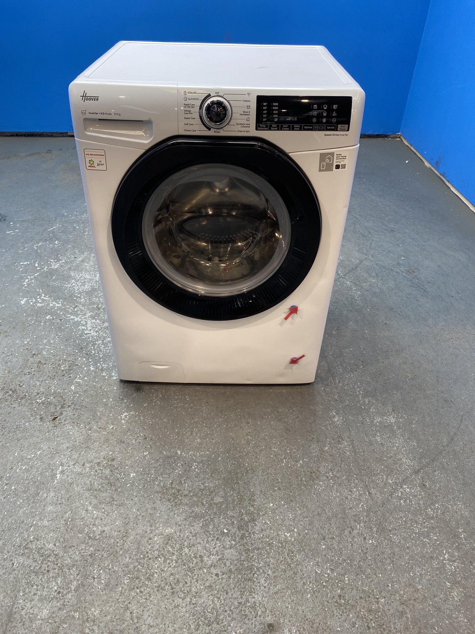 Hoover H3WPS4106TMB6 10kg 1400 Spin Washing Machine