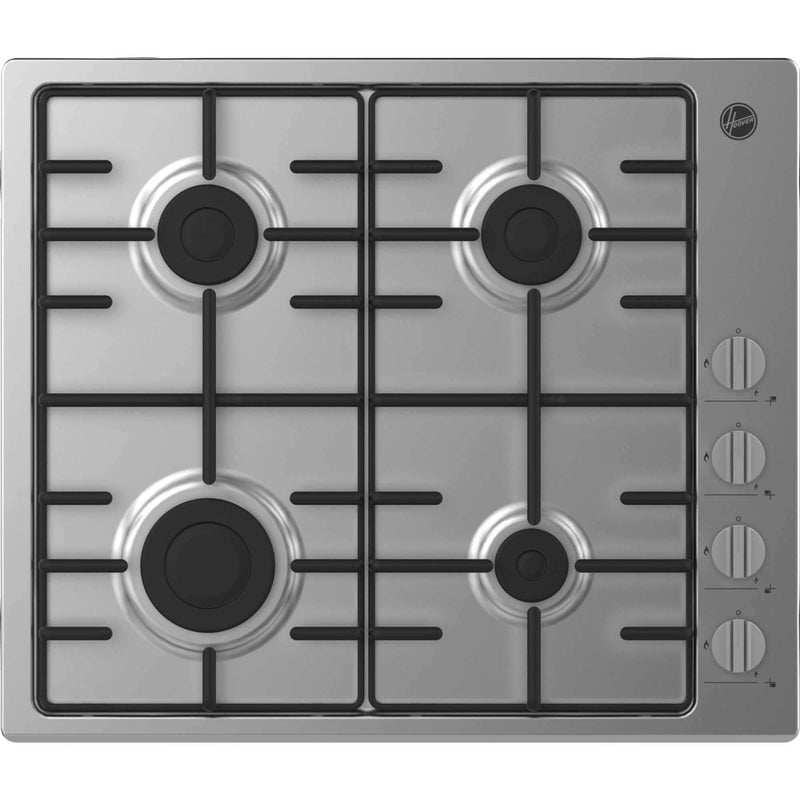 Hoover HHW6LK3X 60cm 4-Burner Stainless Steel Gas Hob – Renew 2 U