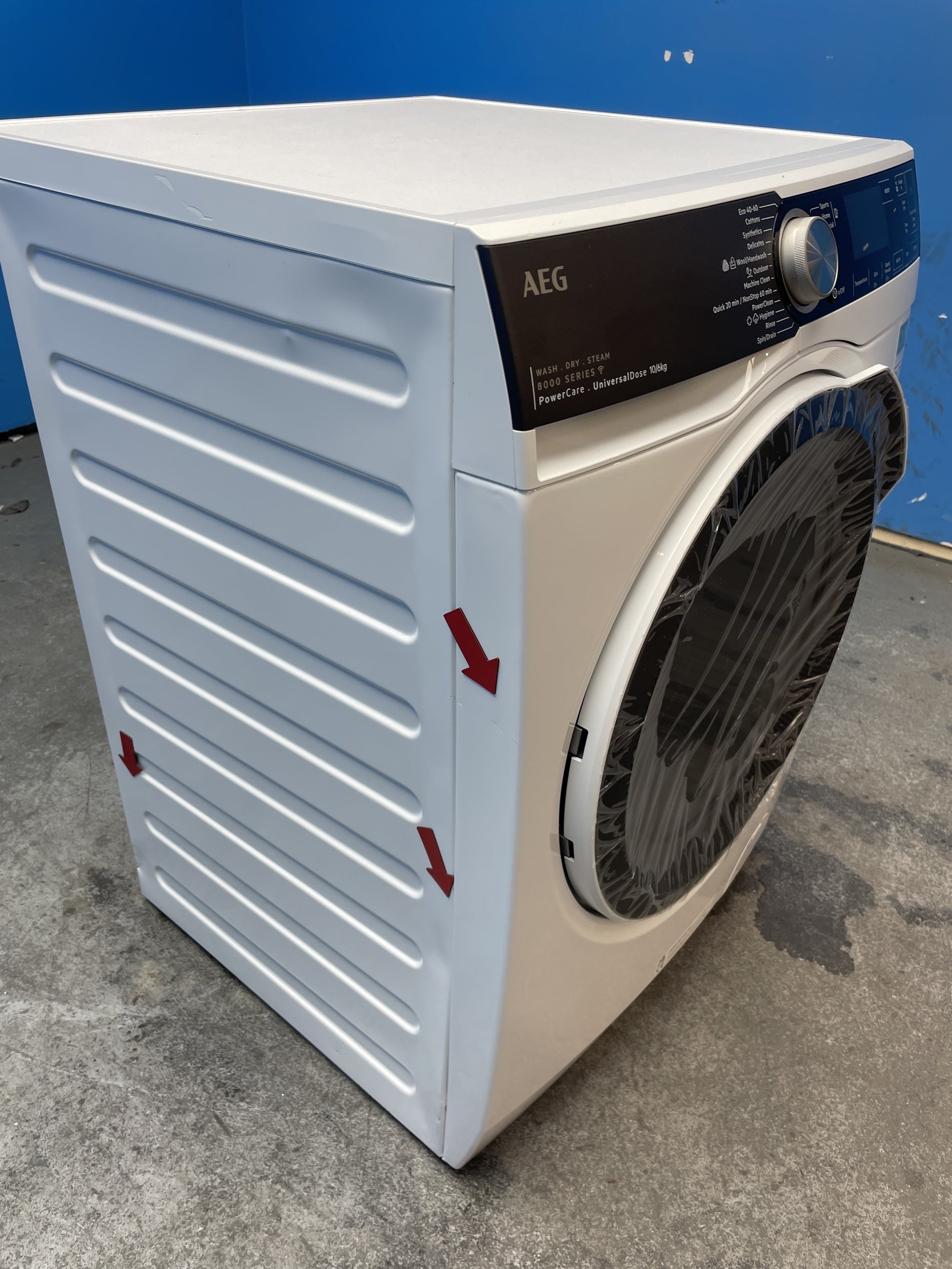 #GRC-158-247 - AEG 8000 Series LWR8516O5UD 10/6kg 1600rpm Washer Dryer
