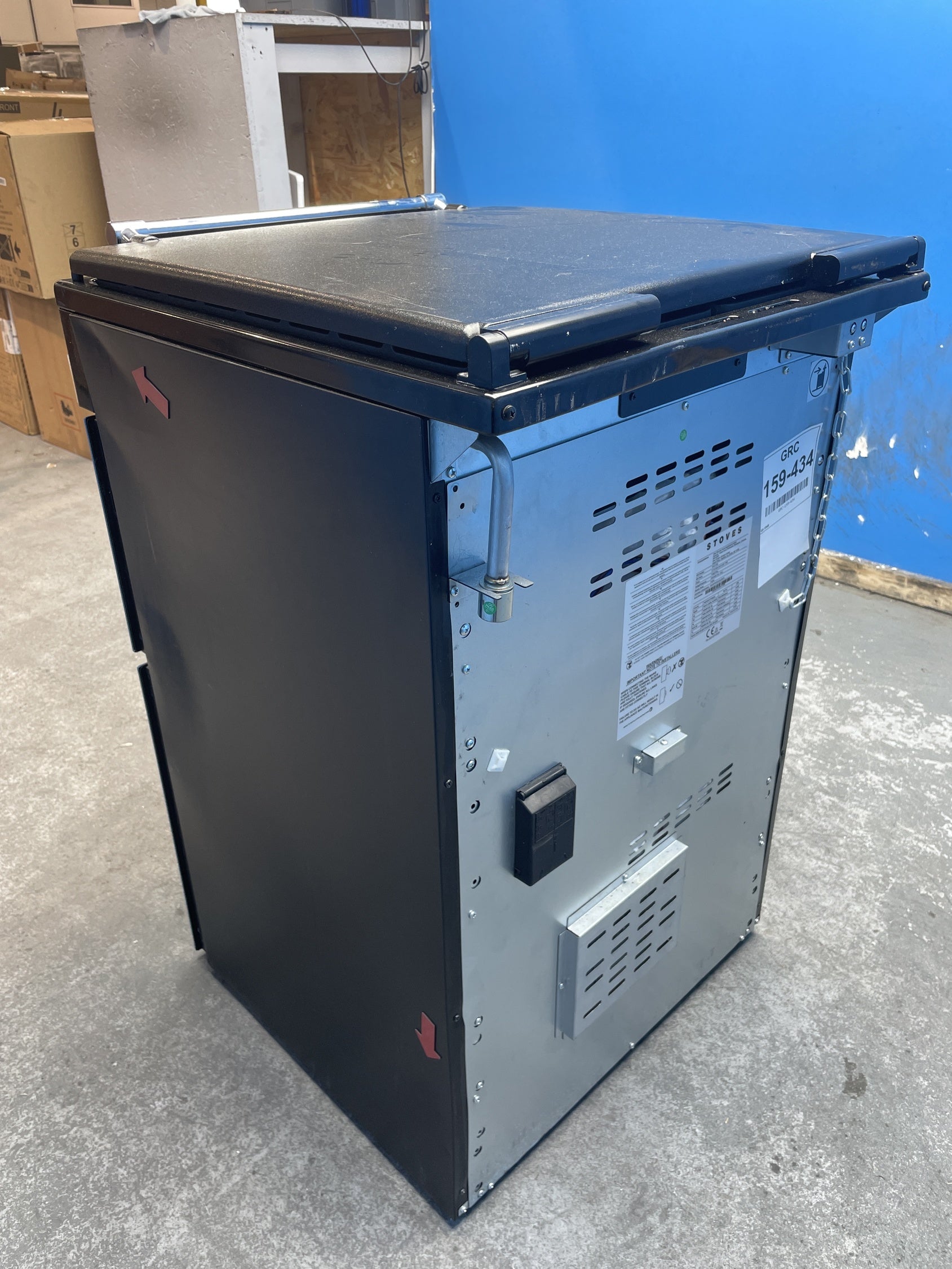 #GRC-159-434 - Stoves 60DF Richmond Deluxe 60cm Dual Fuel Cooker