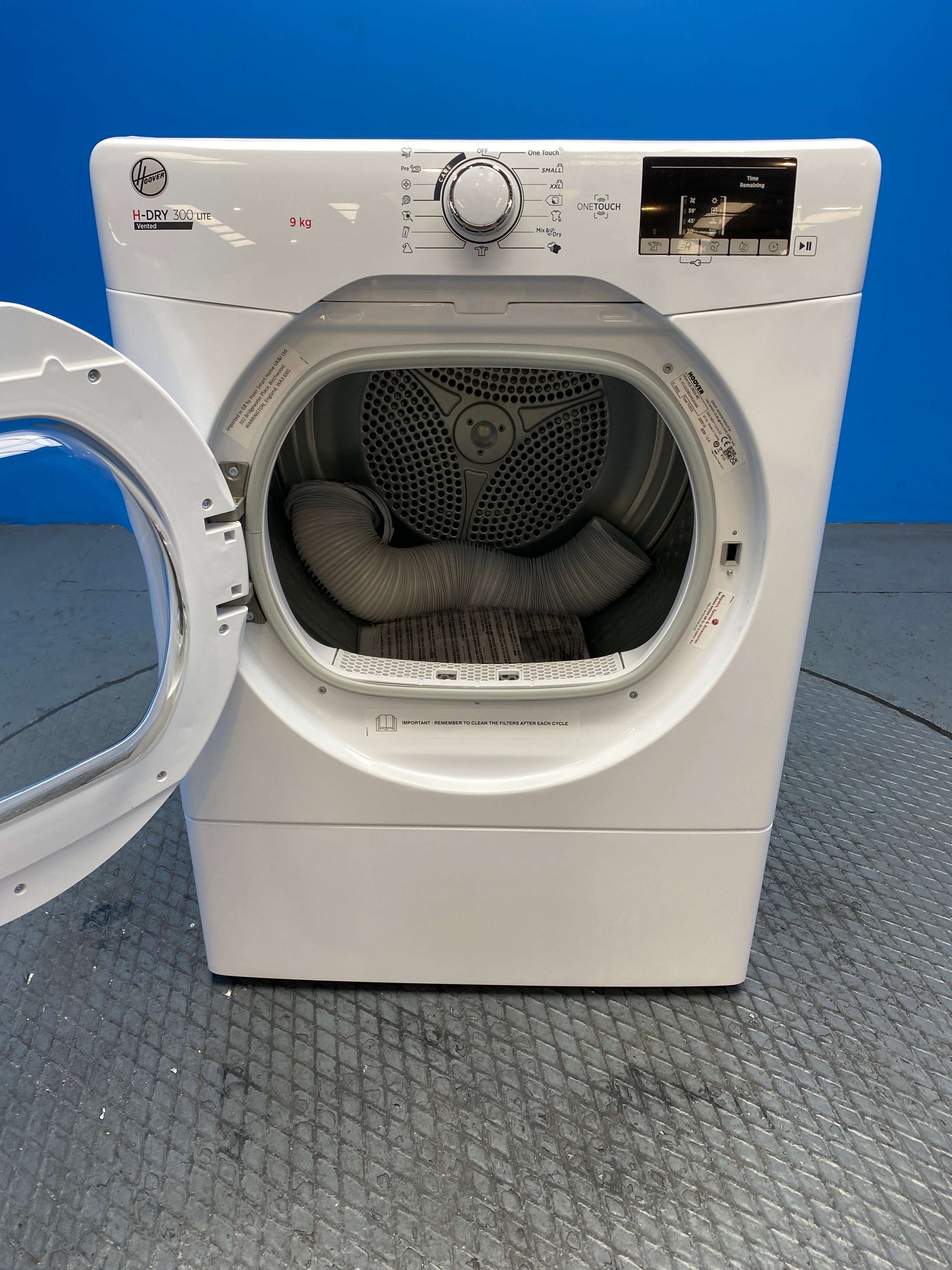 Hoover HLEV9DG 9kg Vented Tumble Dryer