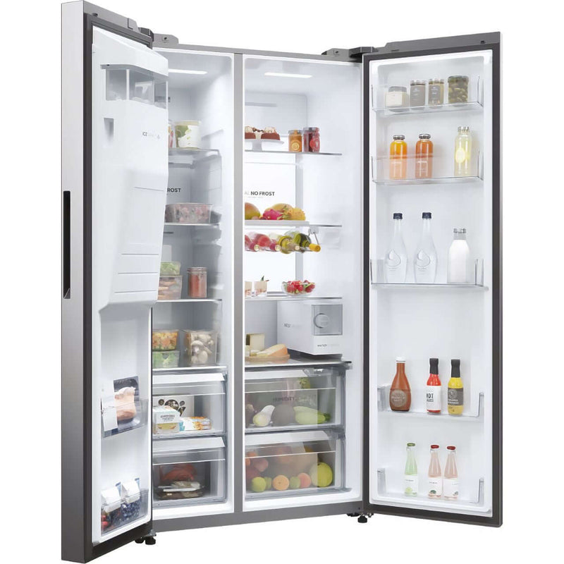 Haier Series 7 HSW79F18CIMM Plumbed American Fridge Freezer