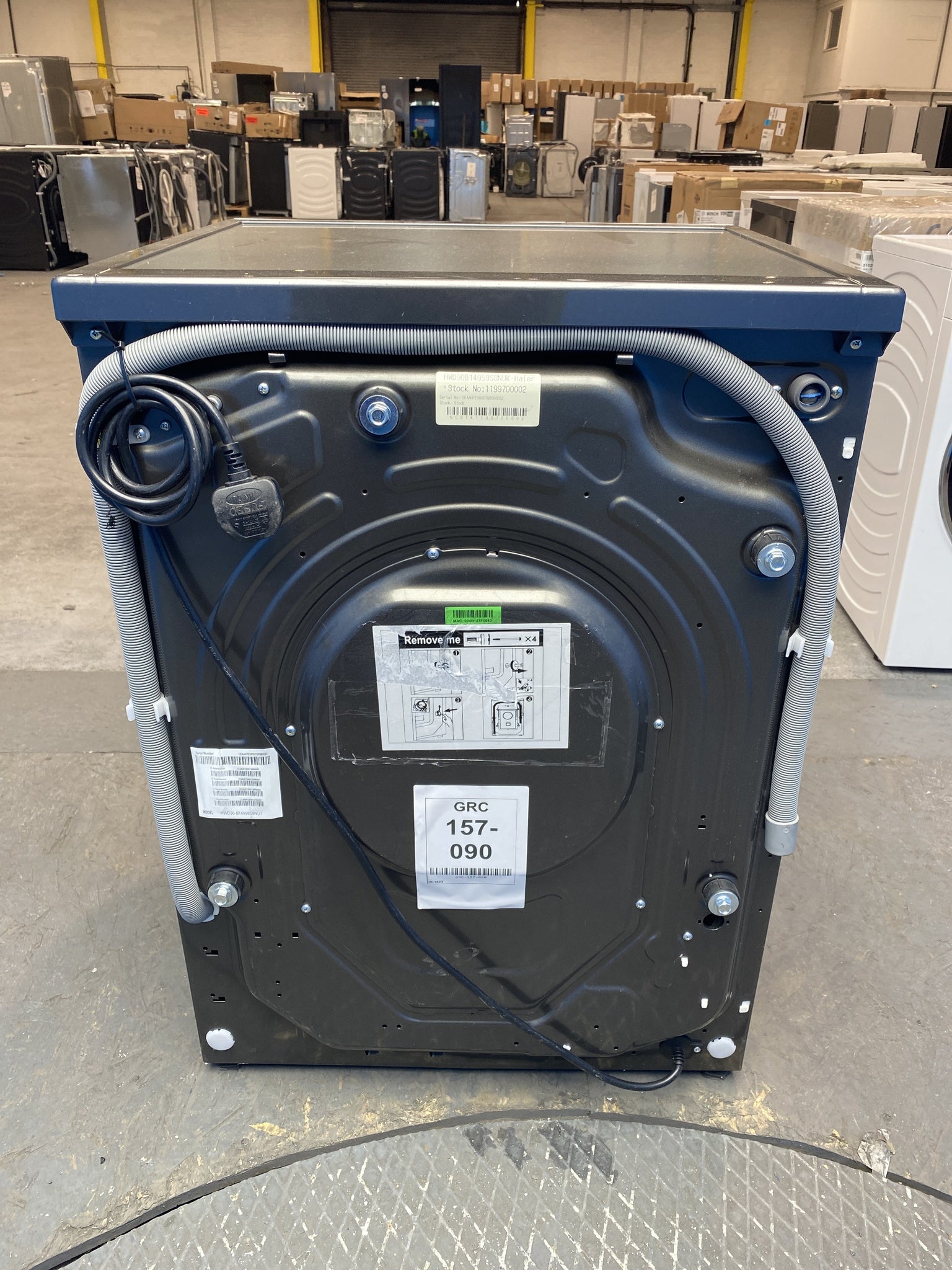 #GRC-157-090 - Haier HWD90-B14959S8NU1 I-Pro Series 5 9/6kg Washer Dryer