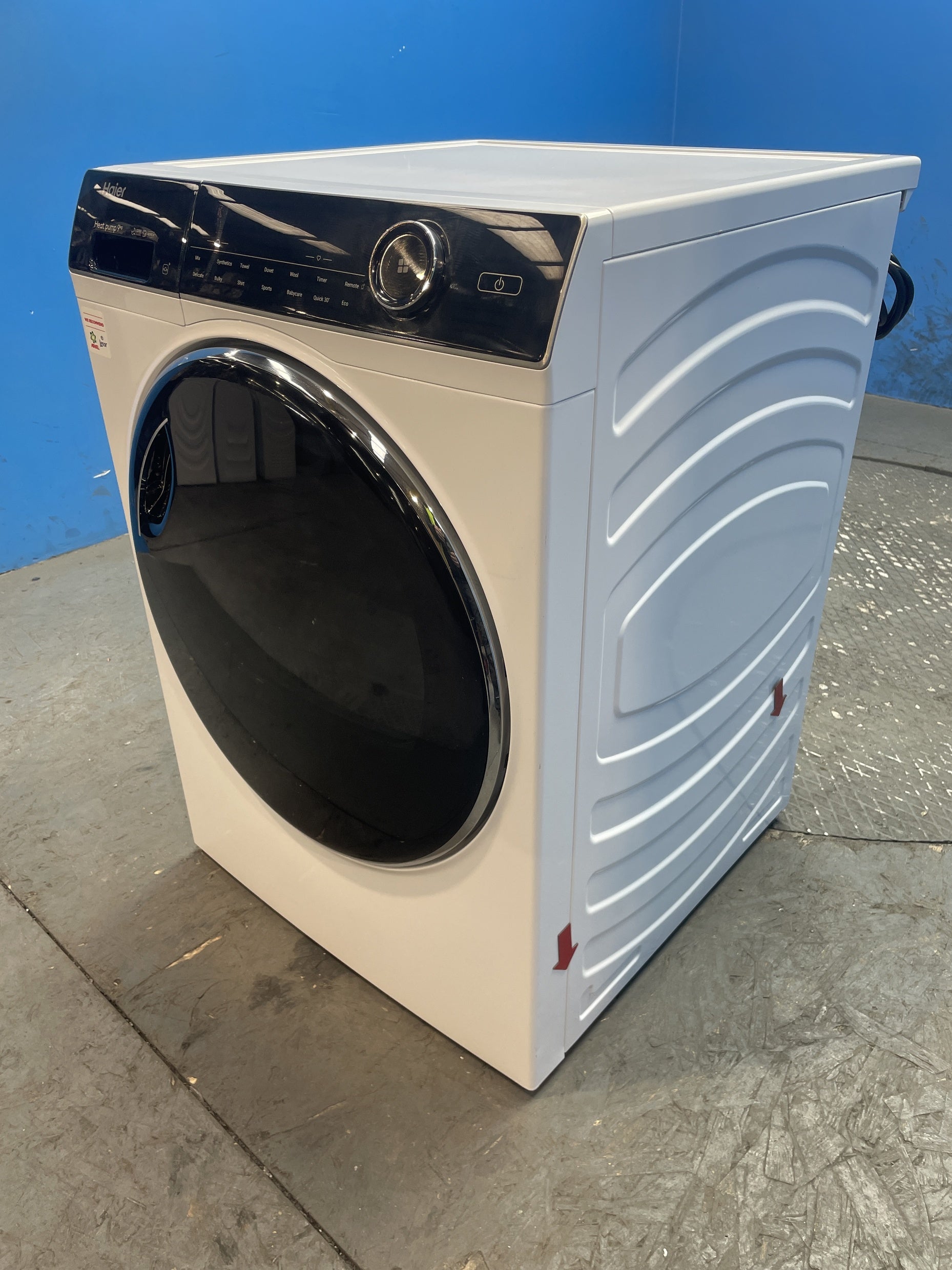 #GRC-155-096 - Haier HD90-A3Q979U1 I-Pro Series 7 Plus 9kg Heat Pump Dryer