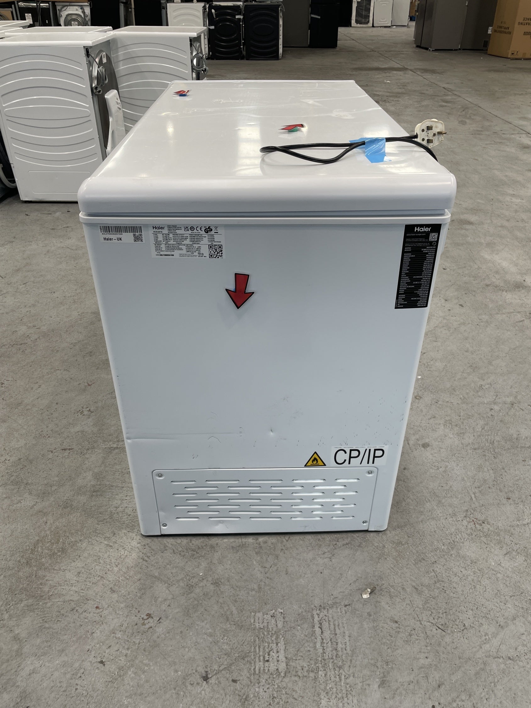#GRC-156-222 - Haier HCE301E 300 Litre E Class Chest Freezer