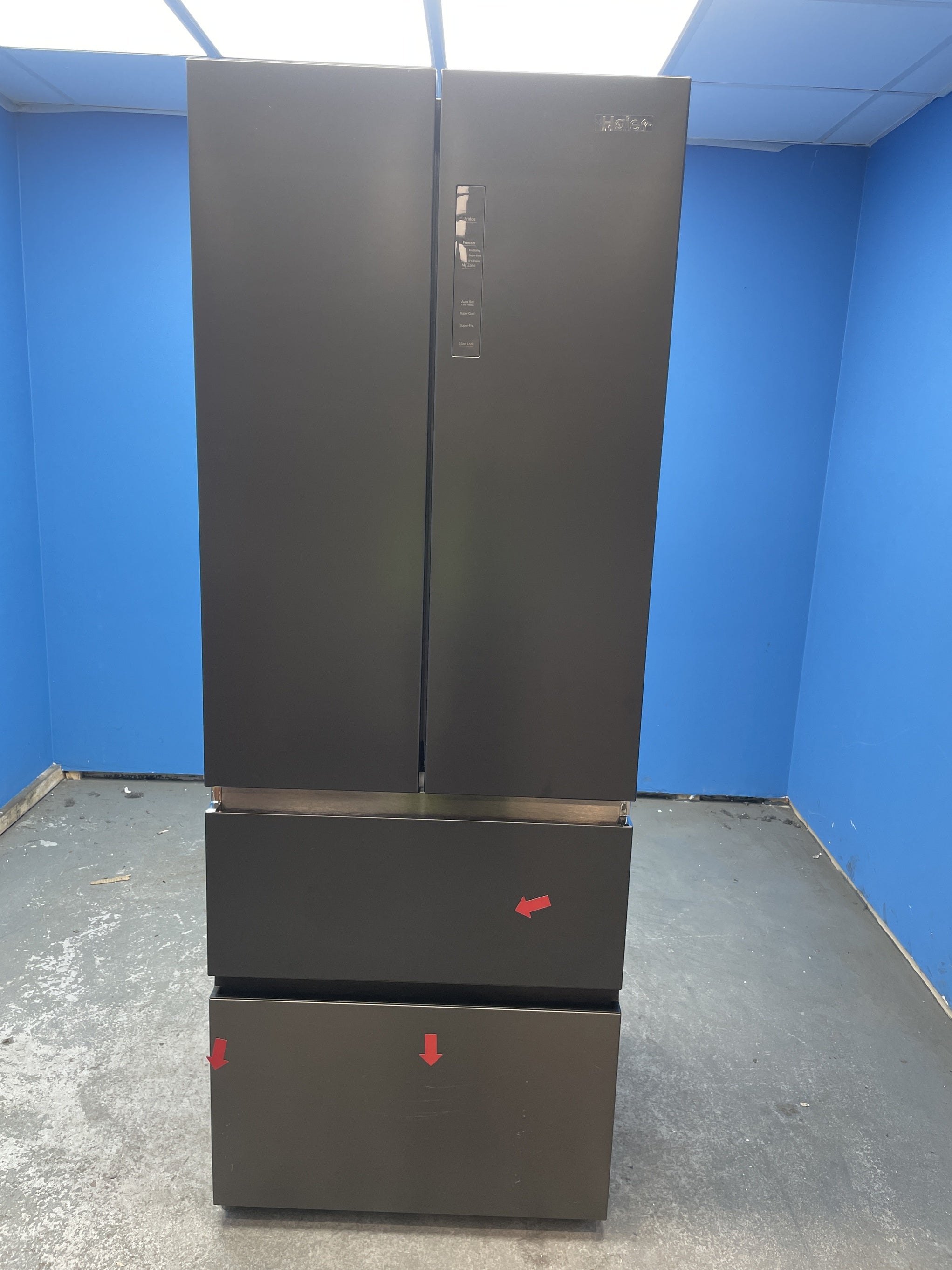 #GRC-157-952 - Haier HFR5719ENPB Series 5 Multi-Door 70cm French Door Refrigerator