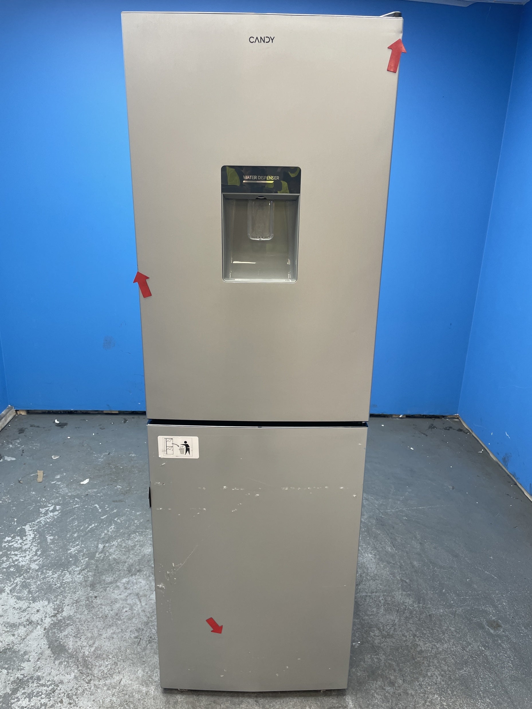 #GRC-158-474 - Candy CCT3L517EWSK-1 Low Frost 246 Litre Combi Fridge Freezer