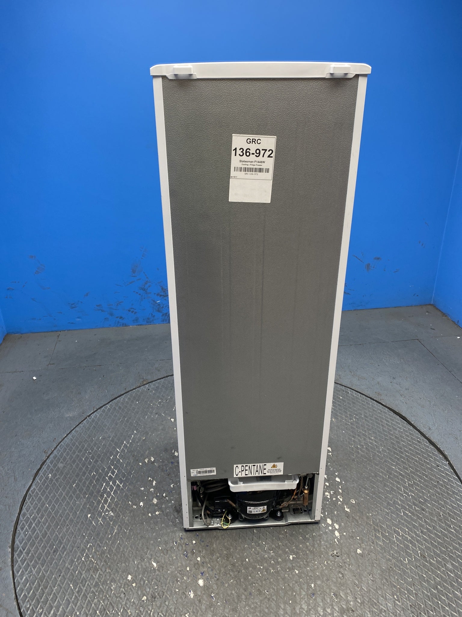 Stateman F1448W 142 Litre Combi Fridge Freezer