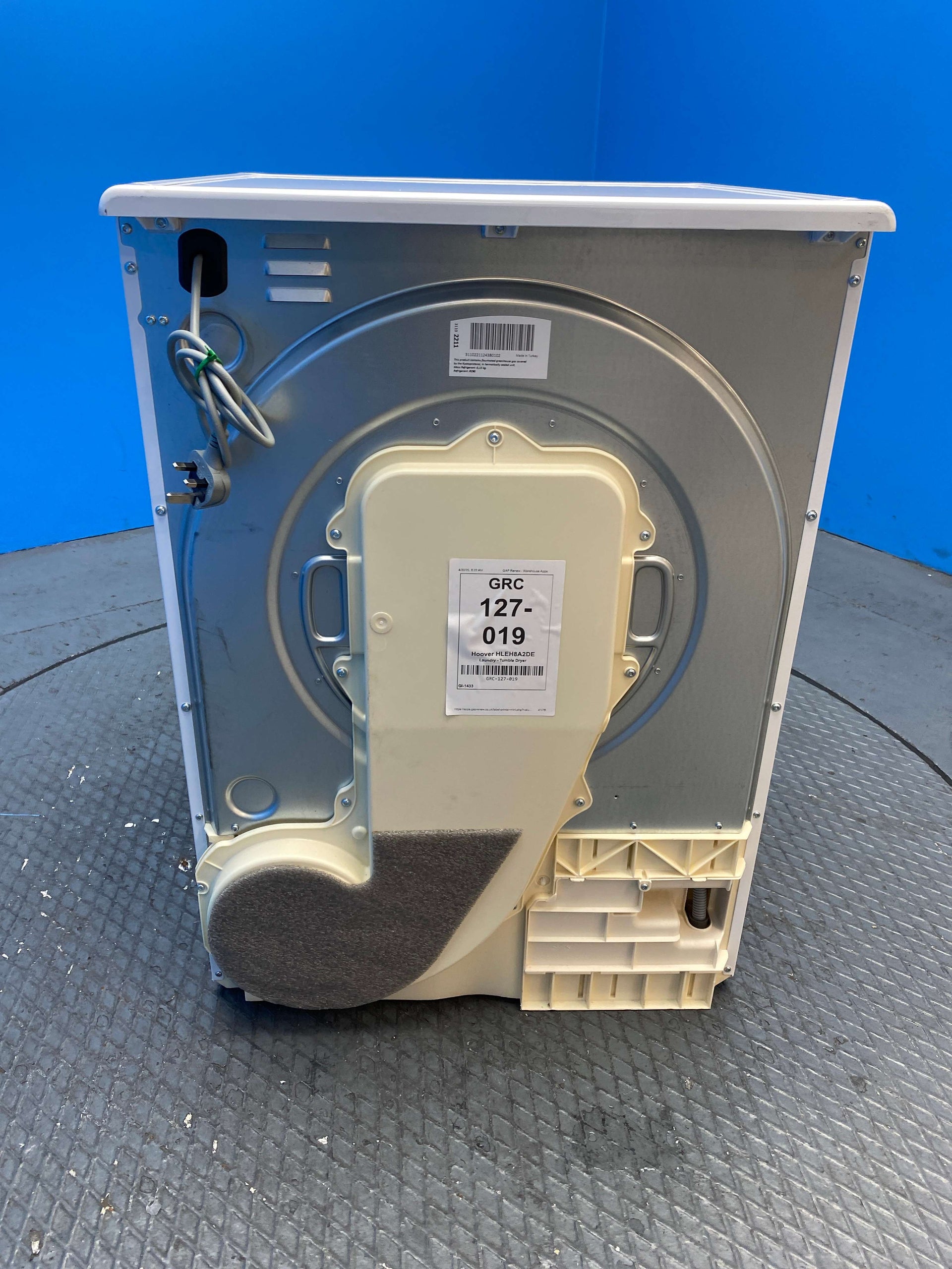 Hoover HLEH8A2DE 8kg Heat Pump Tumble Dryer