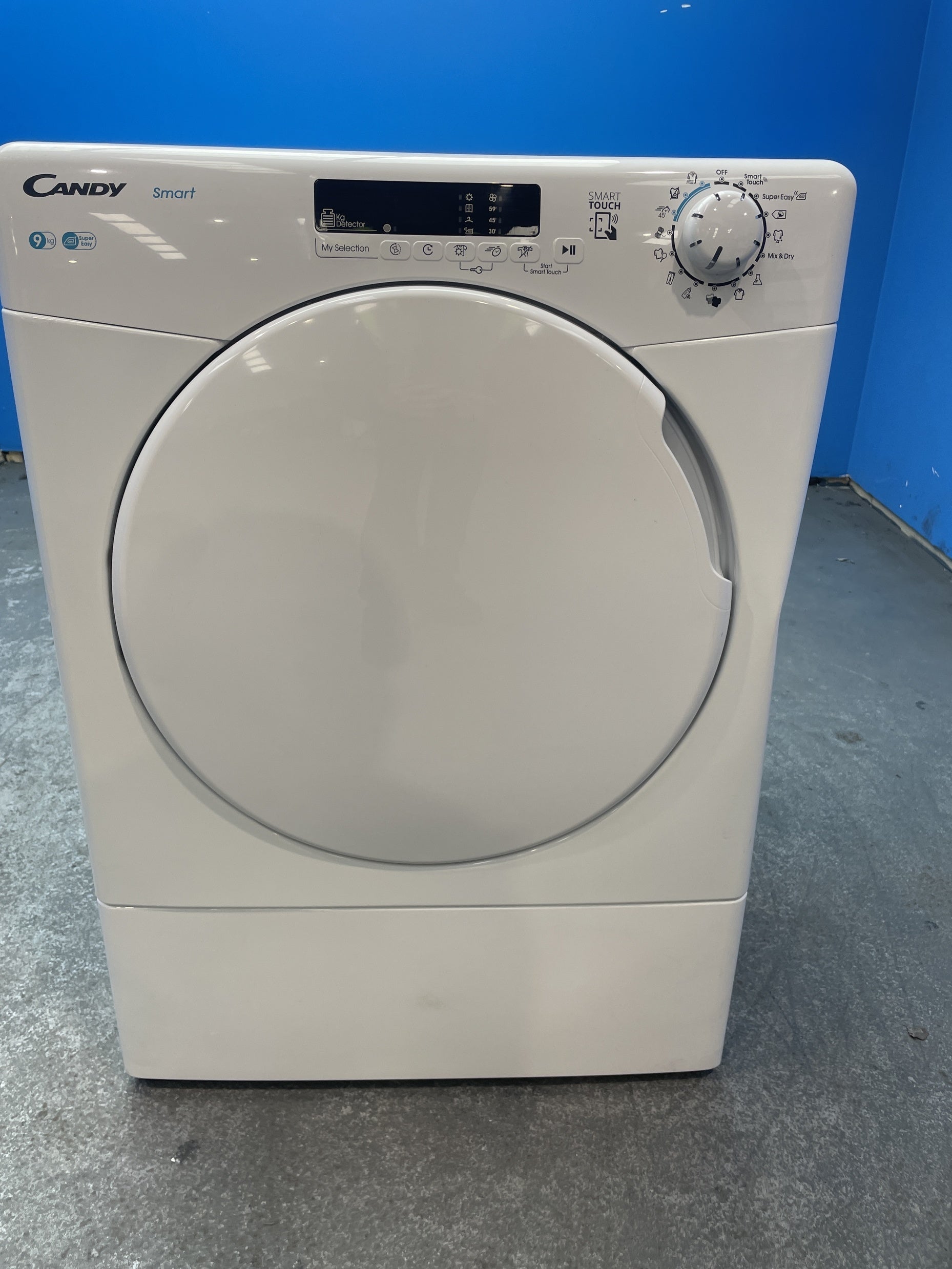 #GRC-157-174 - Candy CSE V9DF-80 9kg Vented Smart Tumble Dryer