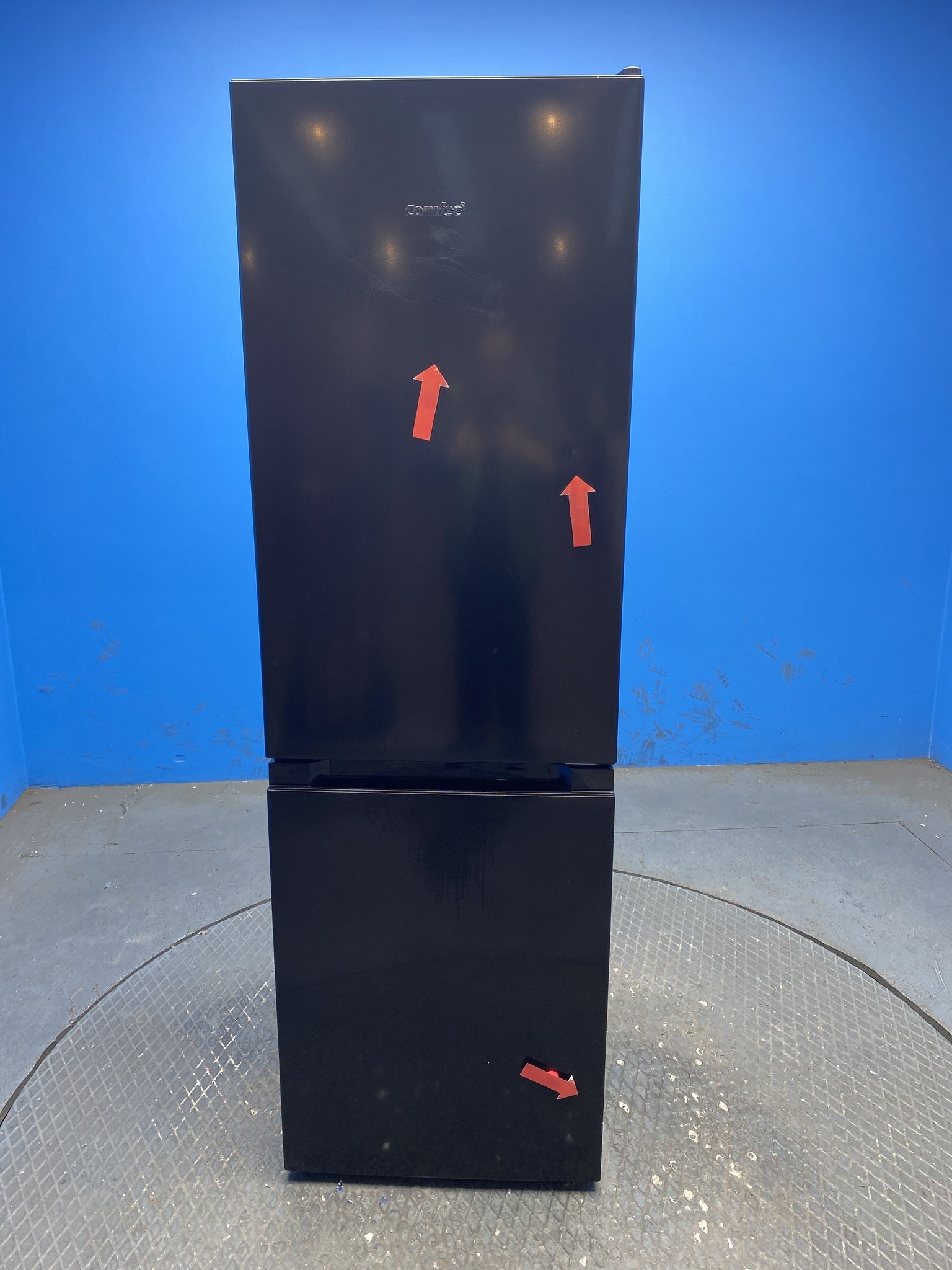 COMFEE' RCB169BL2UK(E) 174L Low-Frost Combi Fridge Freezer