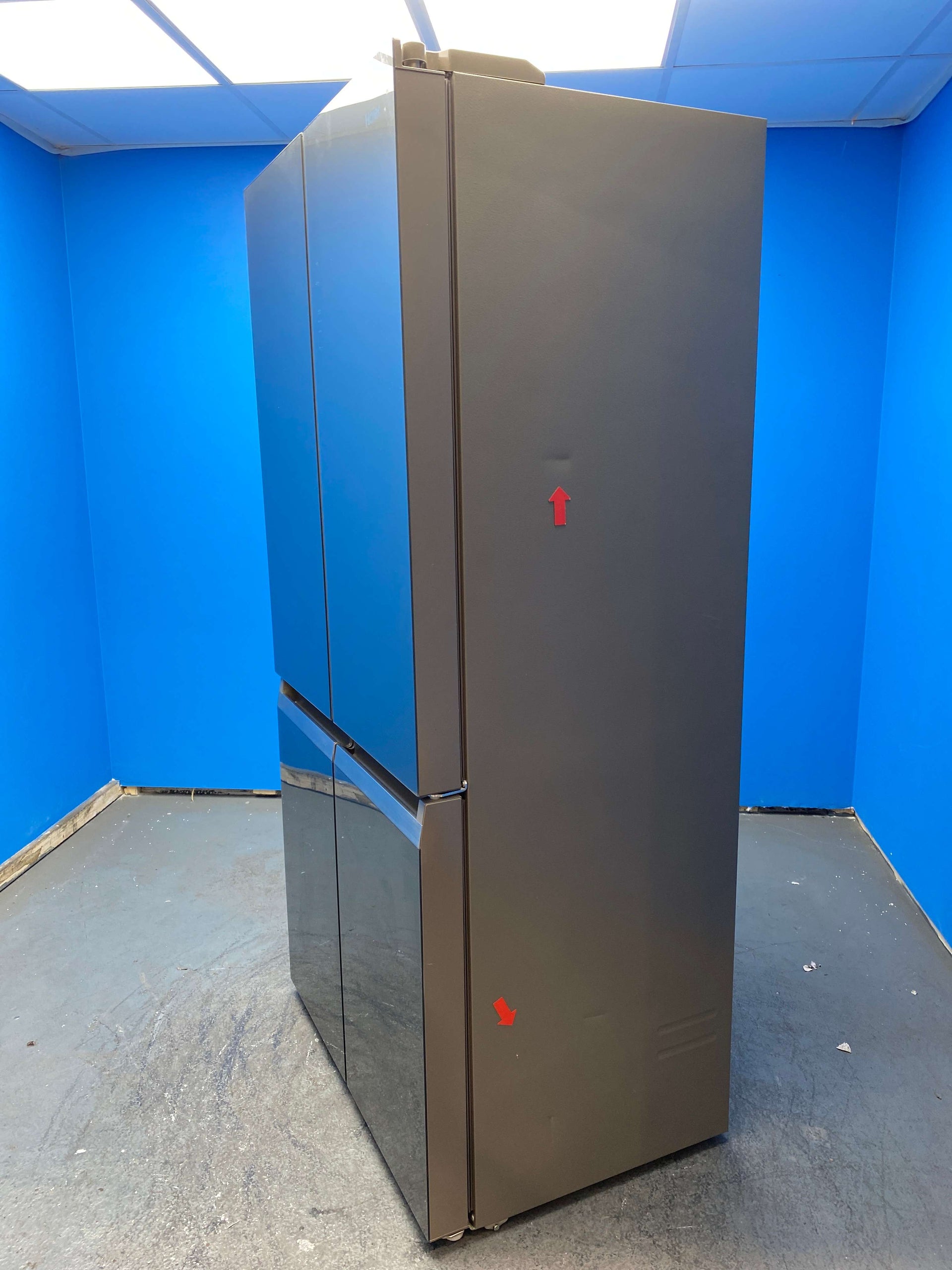 Haier HTF540DGG7 American Style Four-Door Fridge Freezer