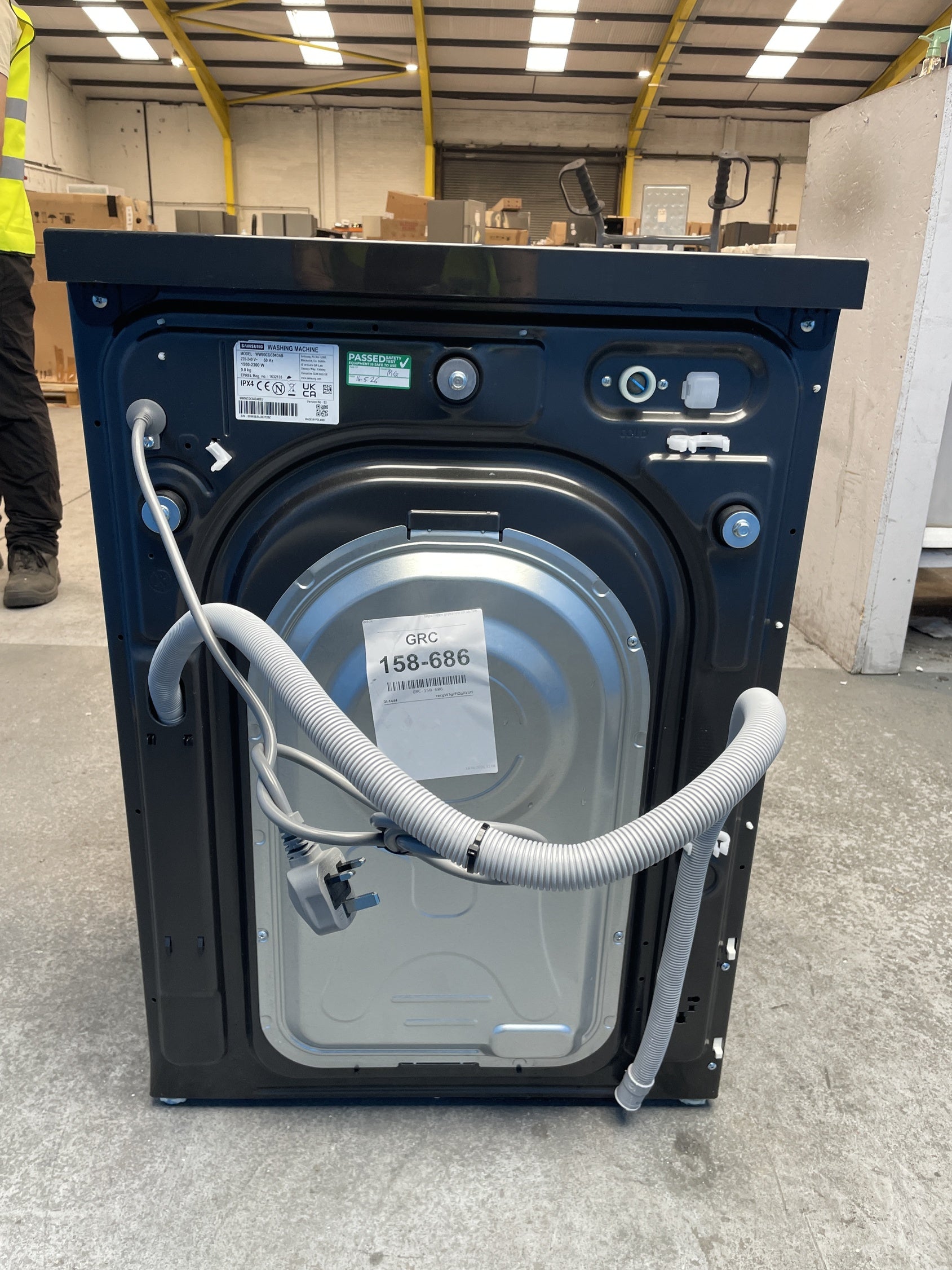 #GRC-158-686 - Samsung WW90CGC04DAB Series 5 ecobubble 9kg 1400rpm Washing Machine
