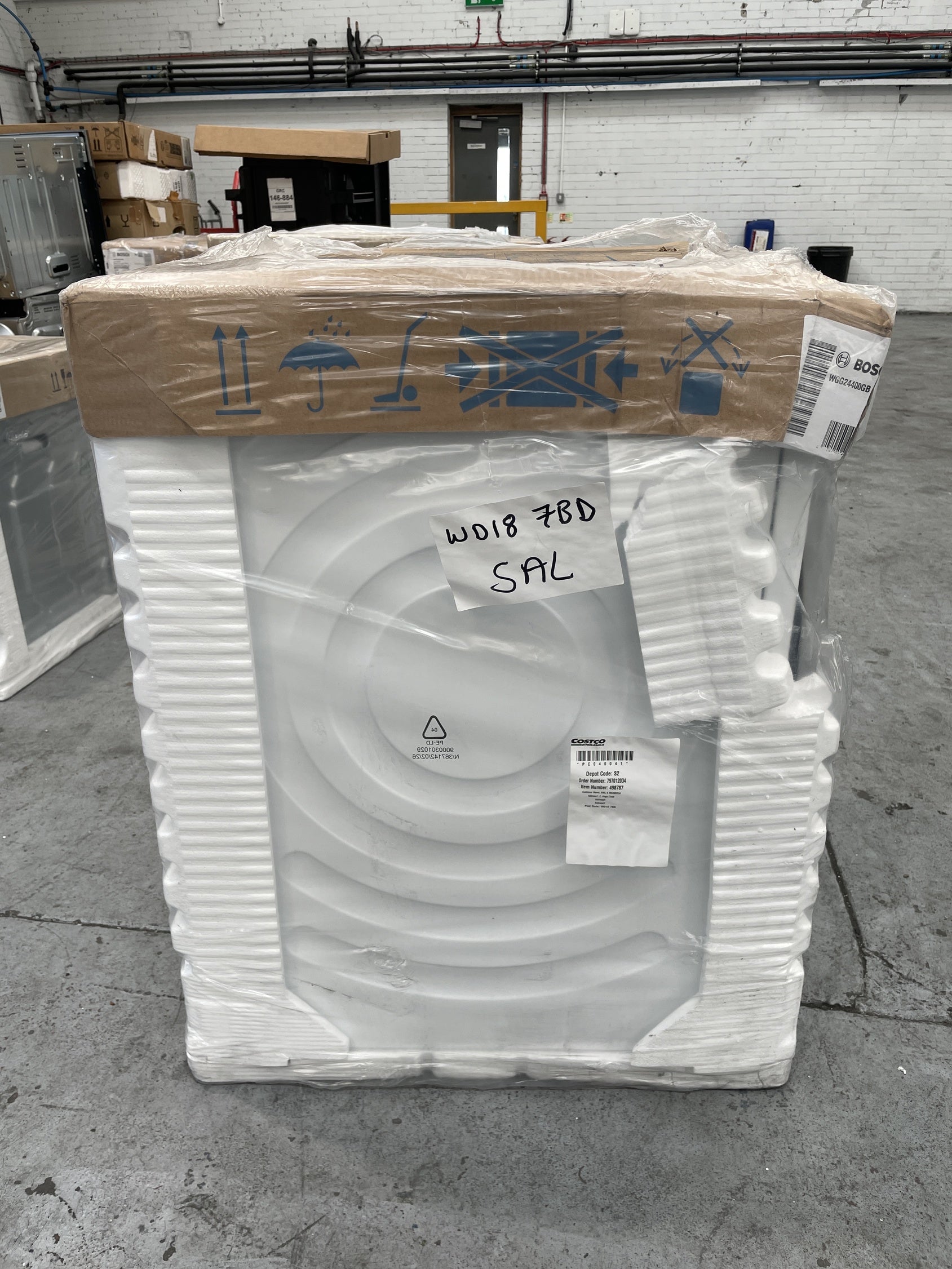 #GRC-158-030 - Bosch WGG24400GB Series 6 9kg 1400 Spin Washing Machine