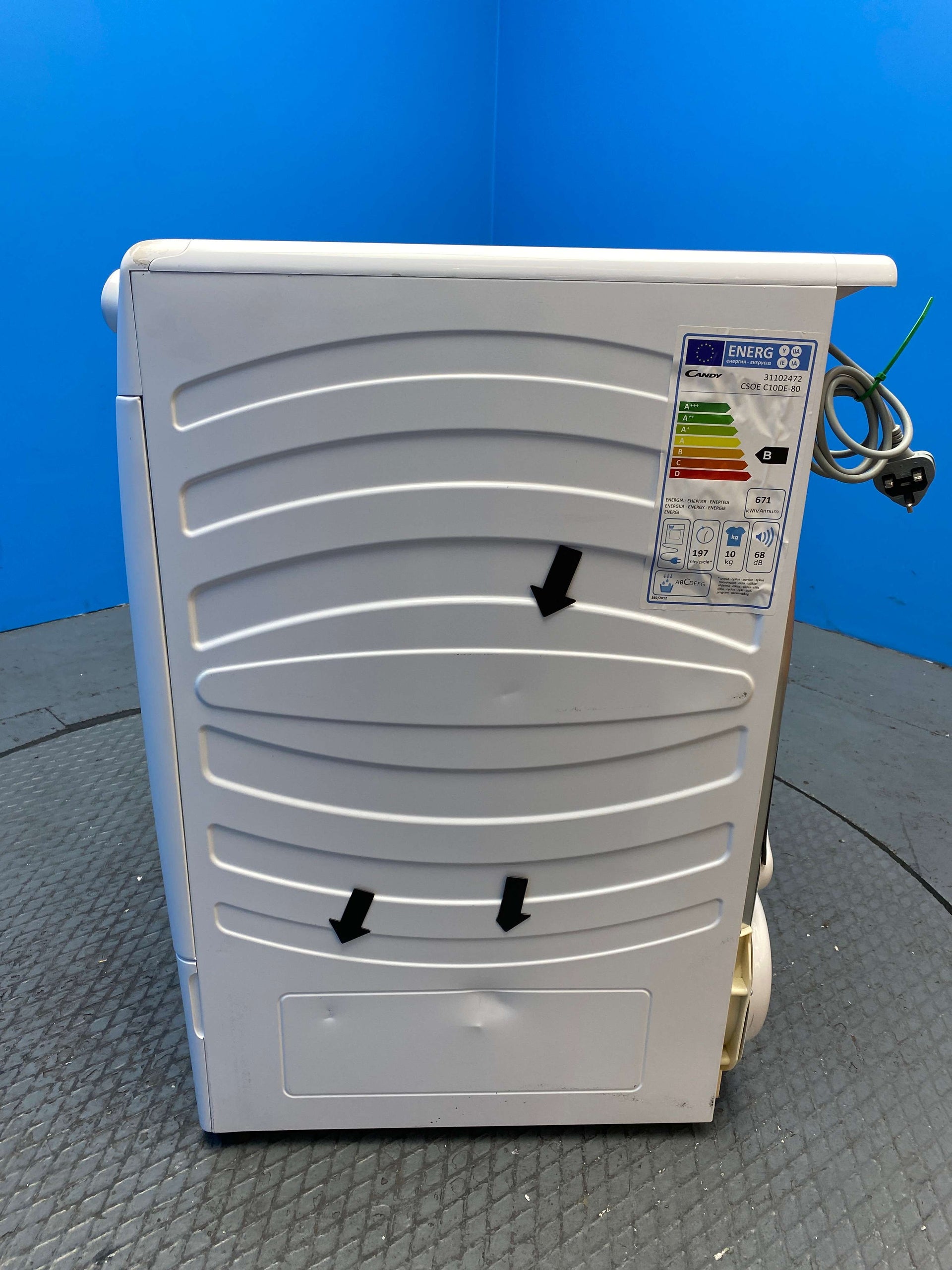 Candy CSOEC10DE 10kg Condenser Tumble Dryer