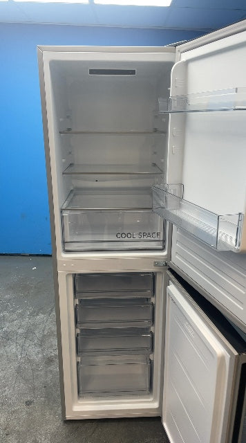 #GRC-162-805 - Hoover H-FRIDGE 300 54.5cm 50/50 Fridge Freezer – 252L, Silver, Low Frost