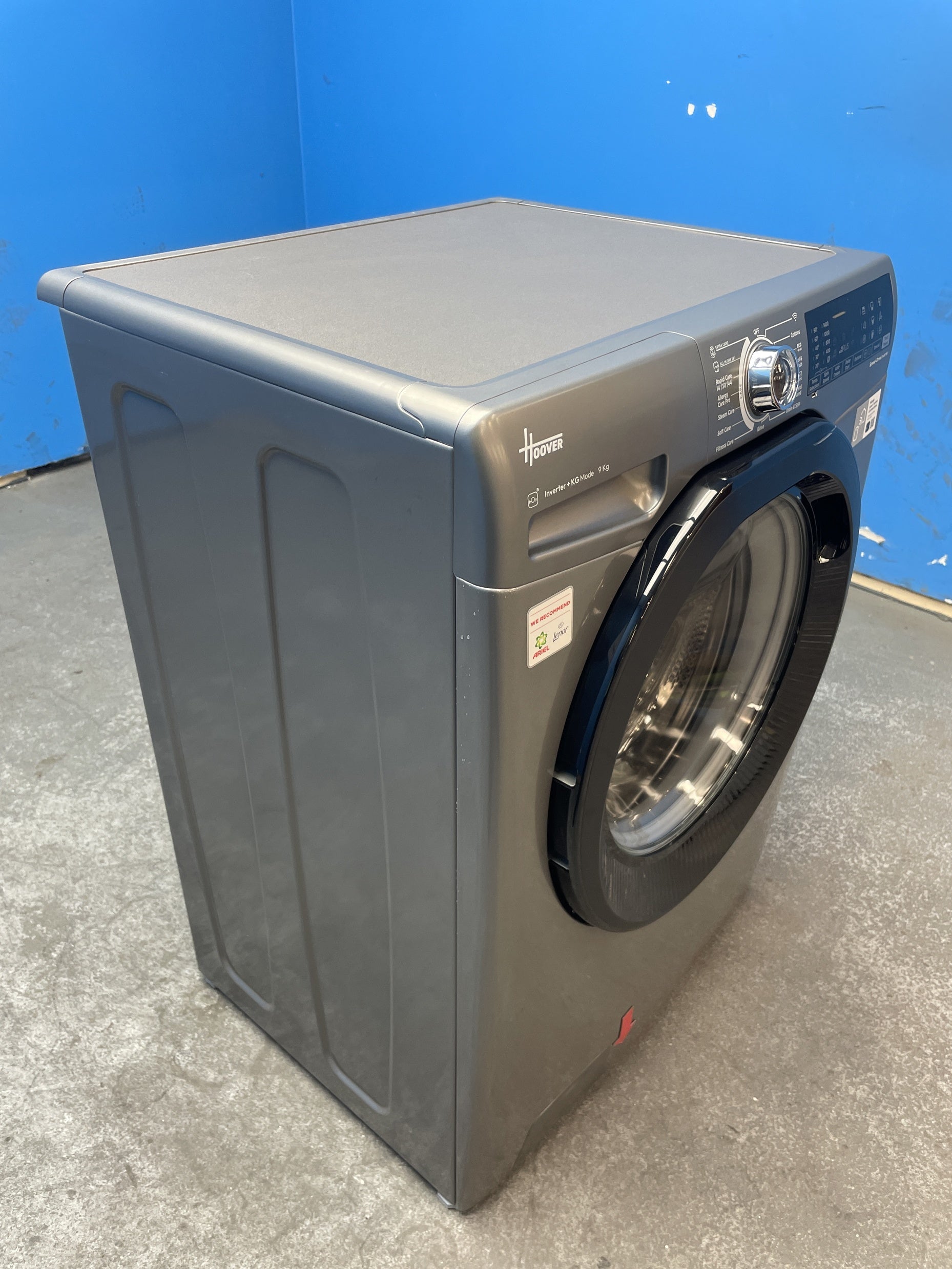 #GRC-163-120 - Hoover H3WPS496TAMBR680 9kg 1400 Spin Washing Machine