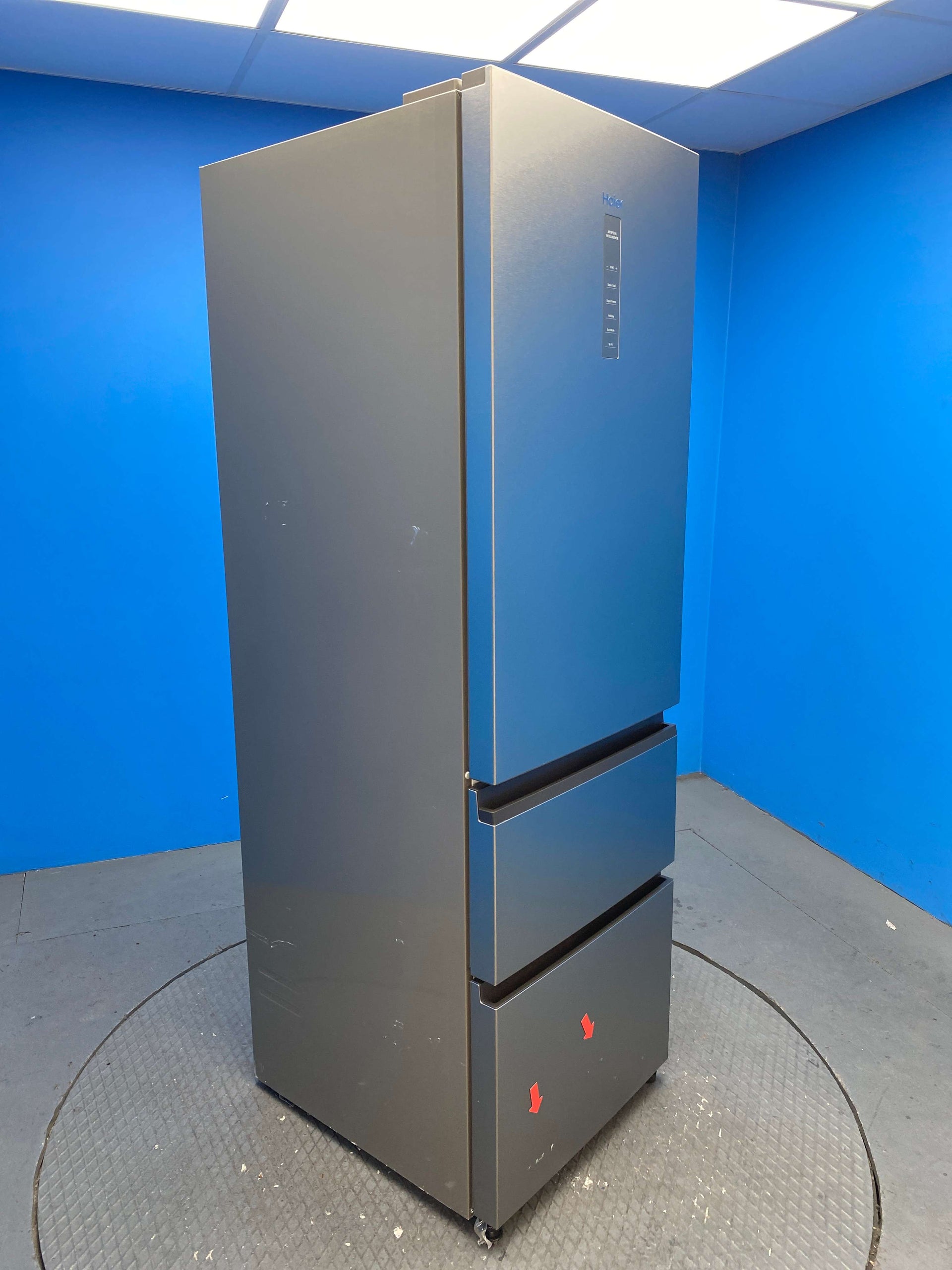 Haier HTW5618ENMG Series 5 360 Litre Combi Fridge Freezer