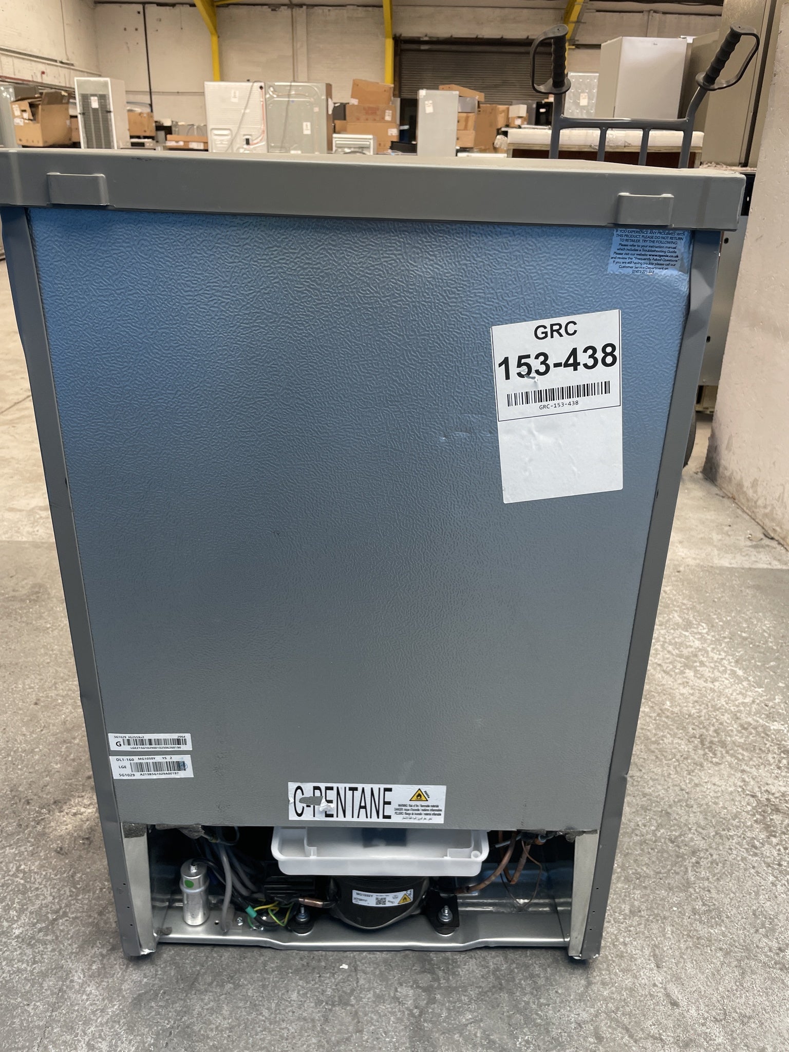 #GRC-153-438 - Igenix IG255X 136 Litre Undercounter Fridge