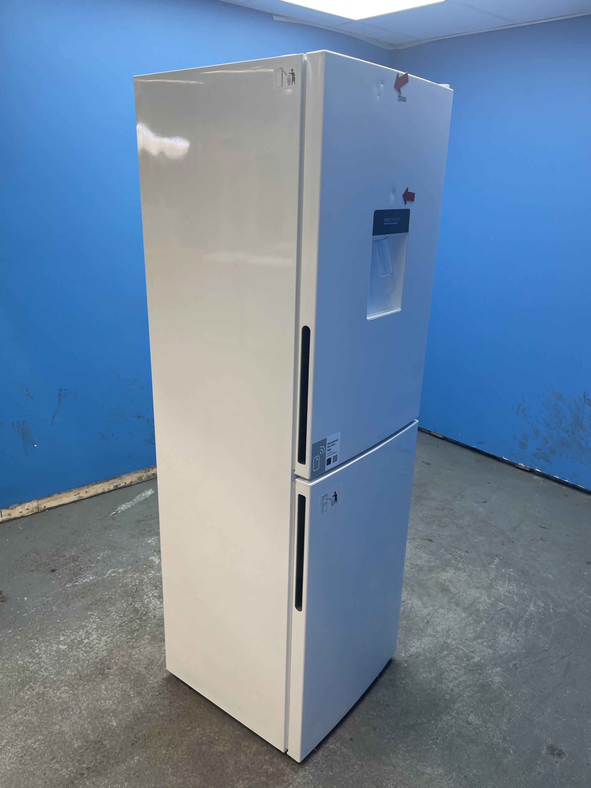 #GRC-152-270 - Hoover HOCT3L517EWWK-1 246 Litre Low Frost Combi Fridge Freezer