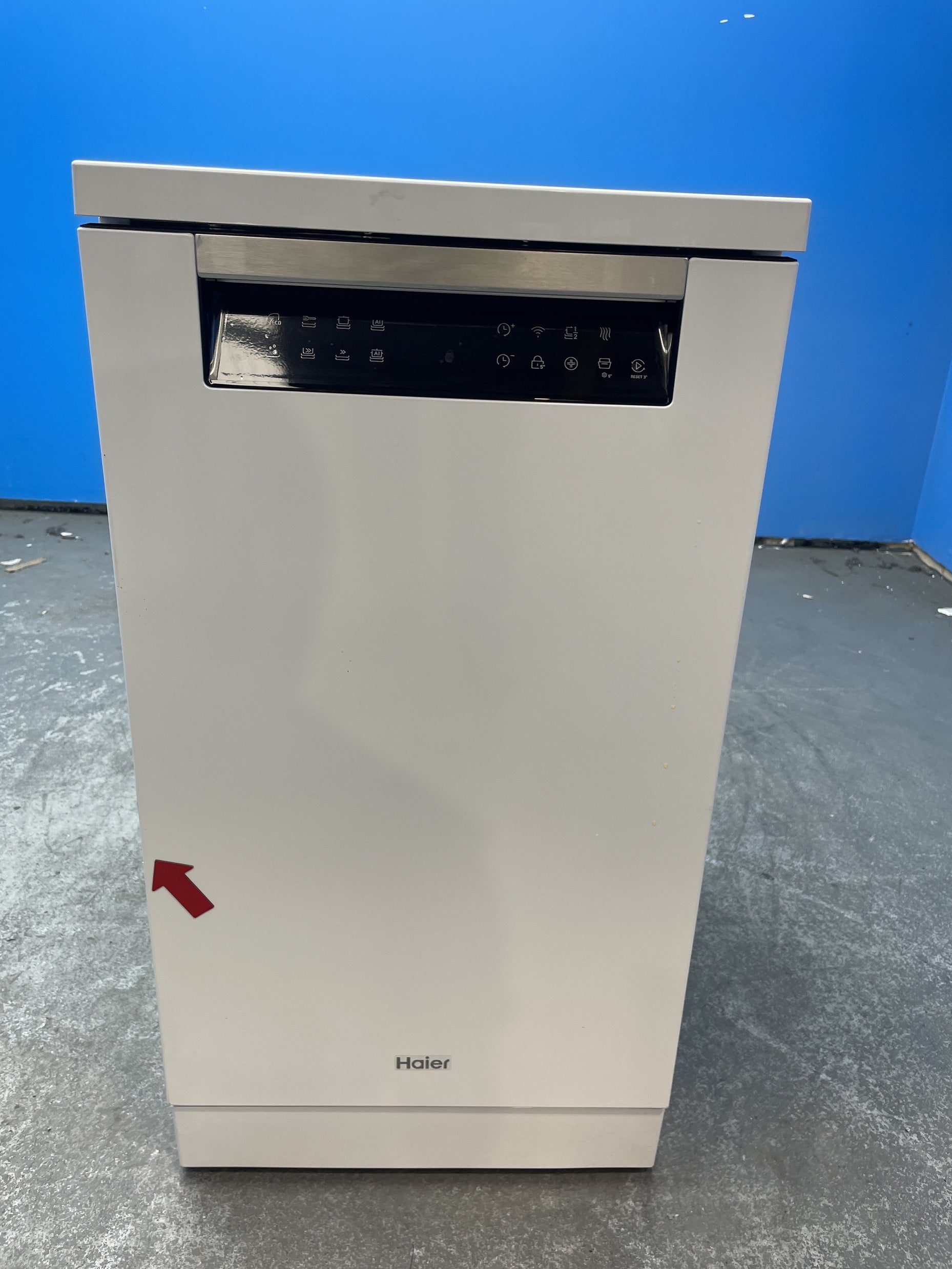 #GRC-159-509 - Haier I-Pro Shine Series 5 XF1C3TB1FW-80 Slimline 11 Place Dishwasher
