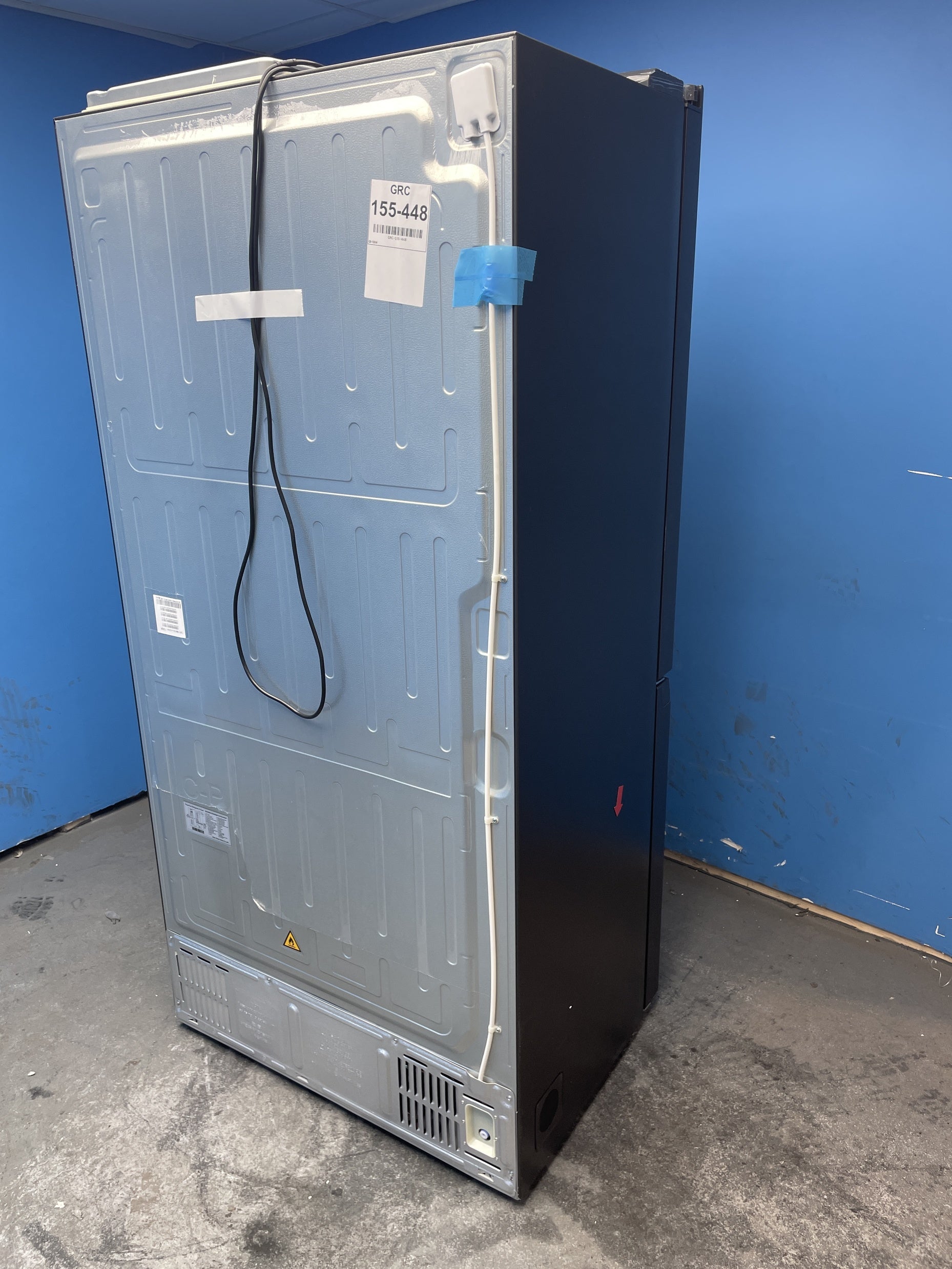 #GRC-155-448 - Haier HCR5919EHMB 528 Litre American Style Fridge Freezer