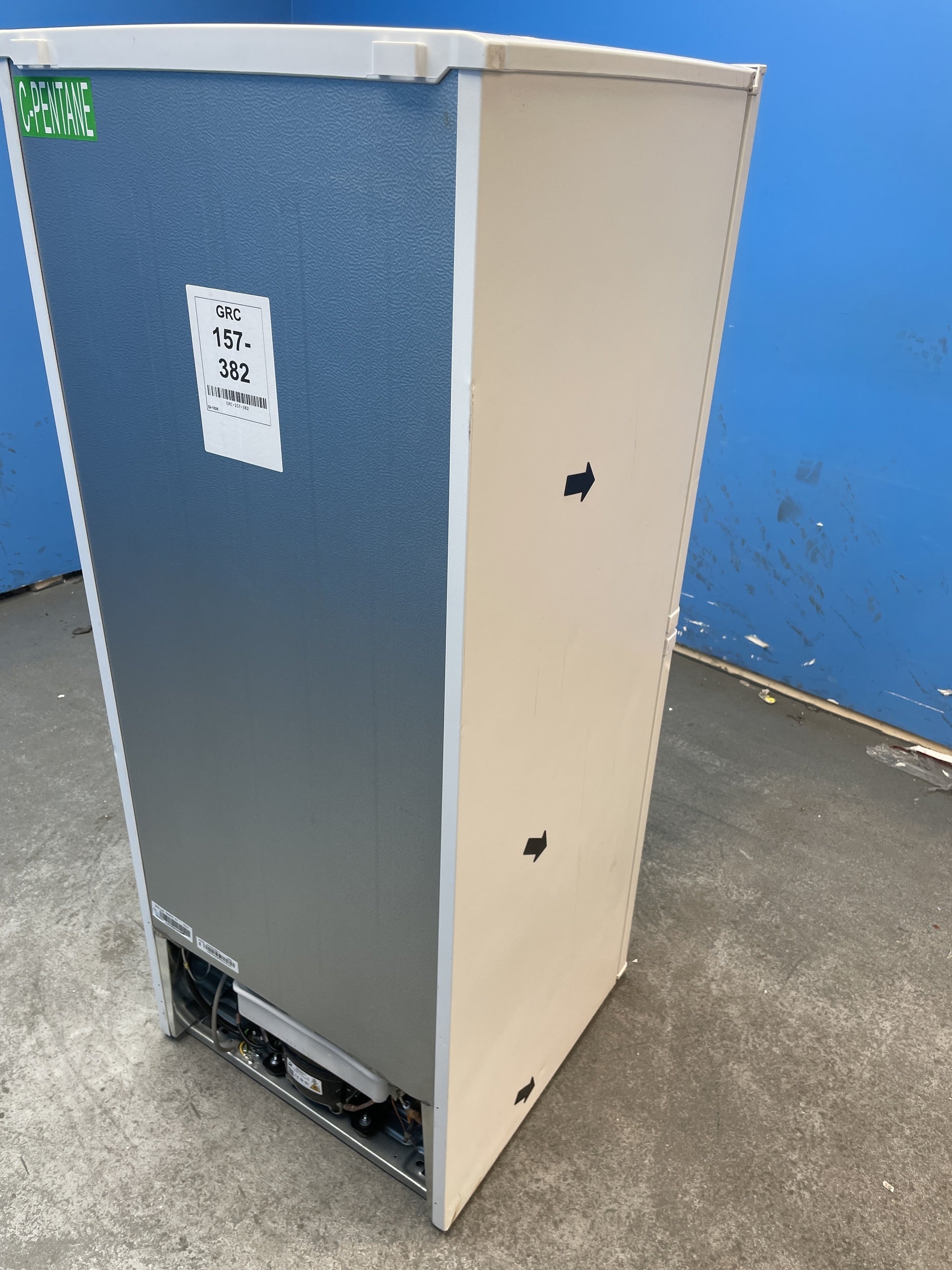 #GRC-157-382 - Candy CCH1S513EWK 185 Litre Combi Fridge Freezer