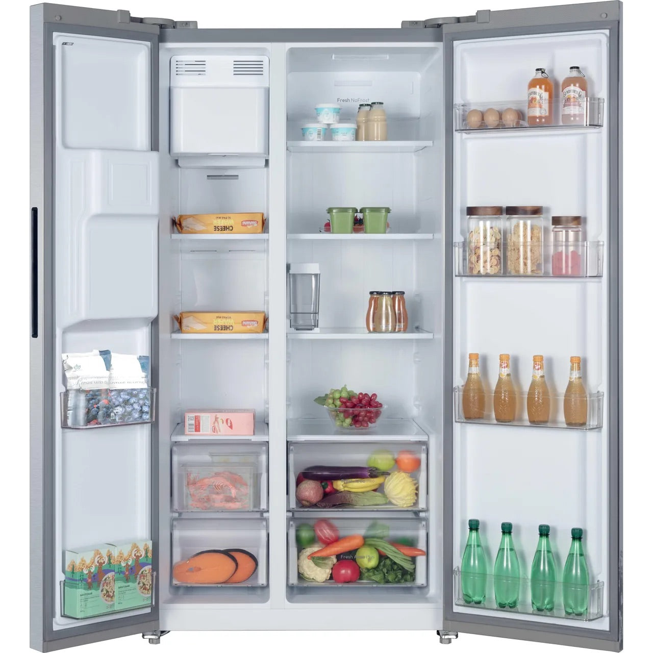 Hoover H-FRIDGE 700 HOSS3T918EIXK American Side by Side Fridge Freezer – Renew 2 U