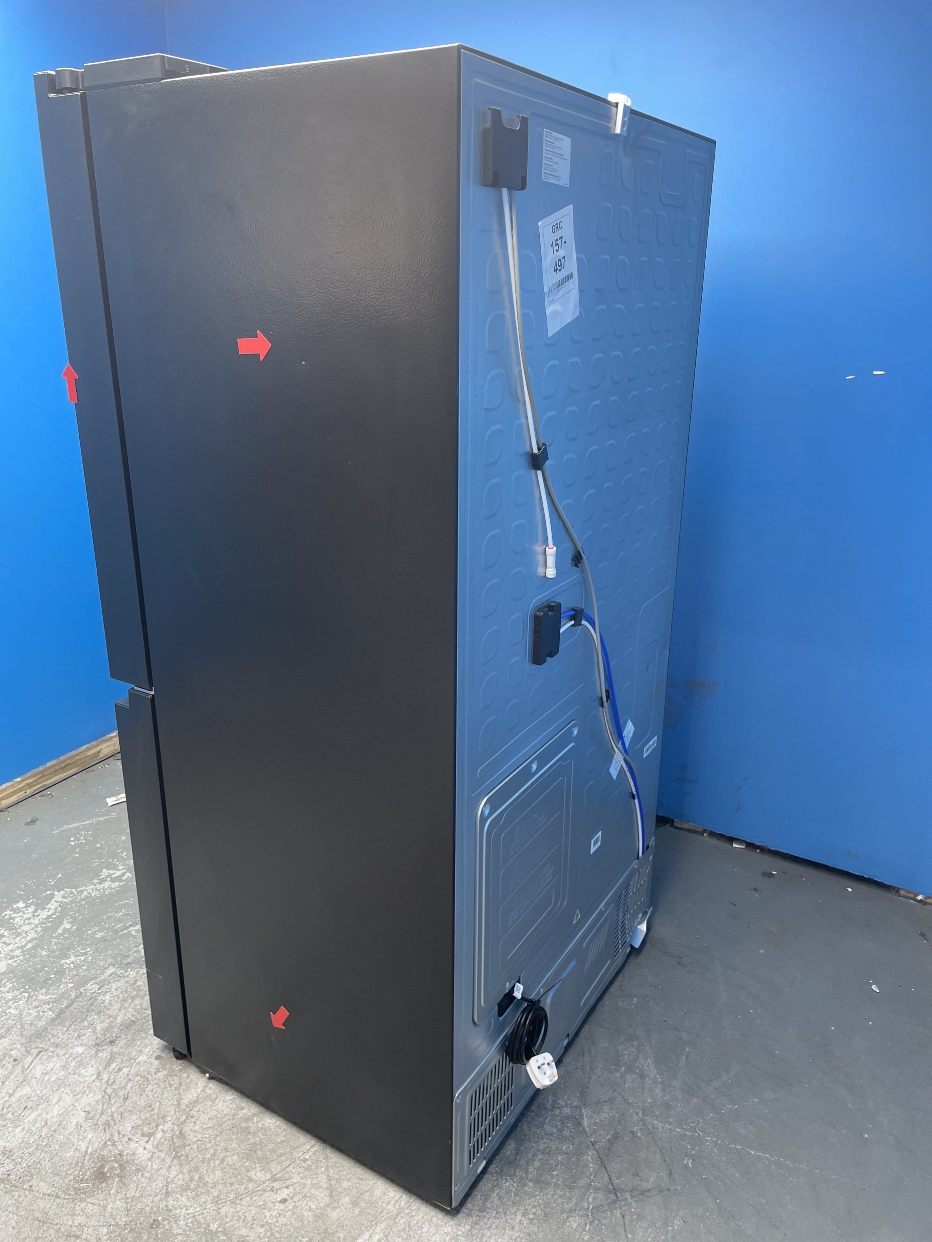 #GRC-157-497 - Hisense PureFlat RQ760N4IFE American Style Fridge Freezer