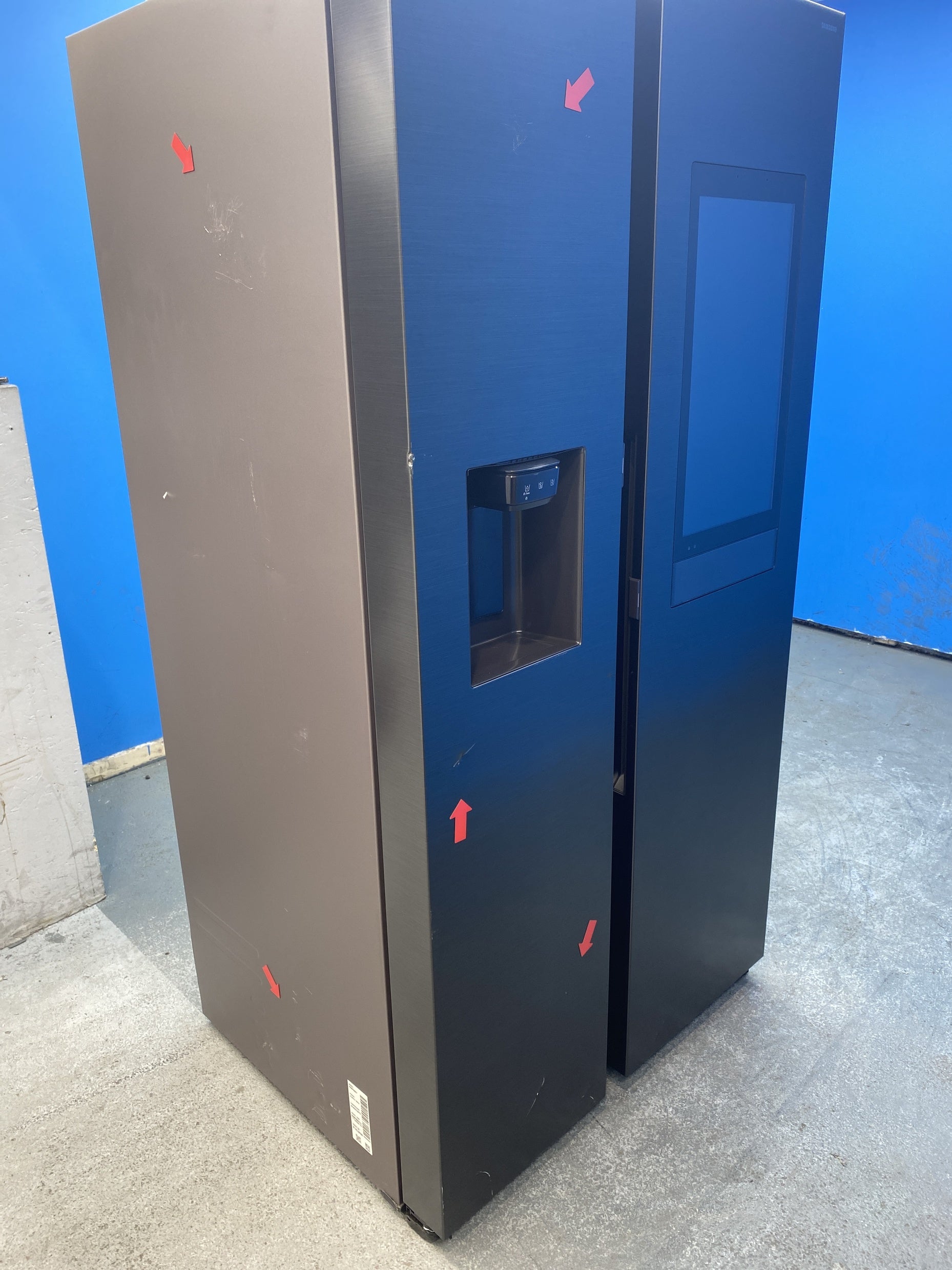 #GRC-157-233 - Samsung RS90F66BEFEU Family Hub American Fridge Freezer