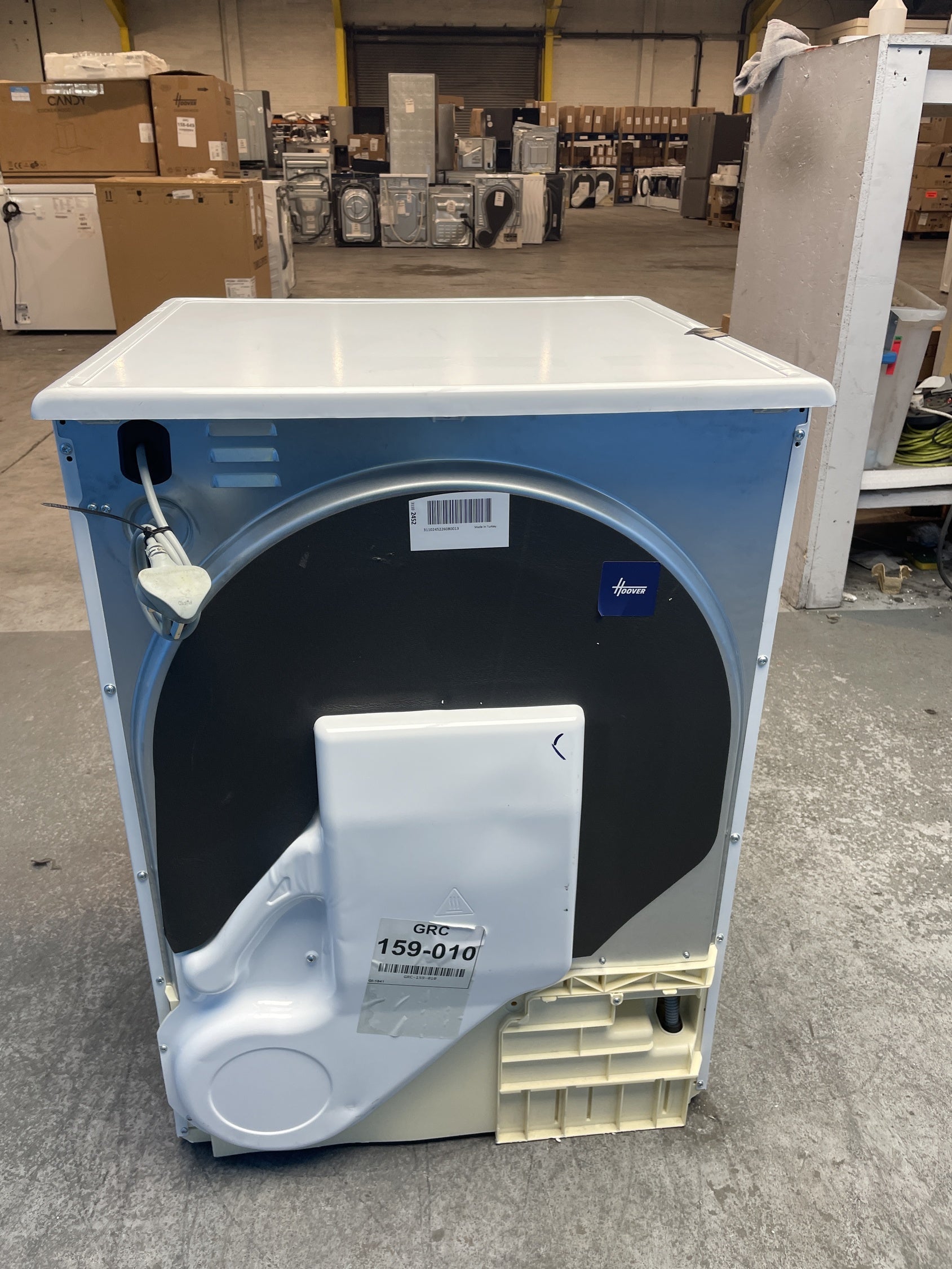 #GRC-159-010 - Hoover HLEC8DE 8kg Condenser Tumble Dryer