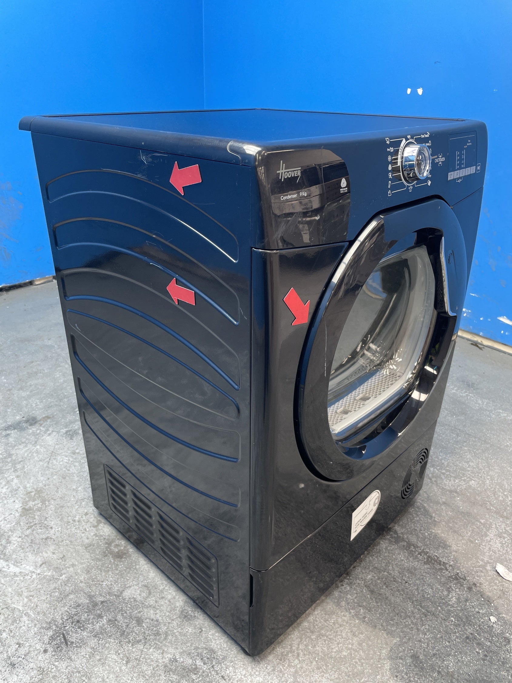 #GRC-156-701 - Hoover H-DRY 300 HLE C9DGB 9kg Condenser Tumble Dryer