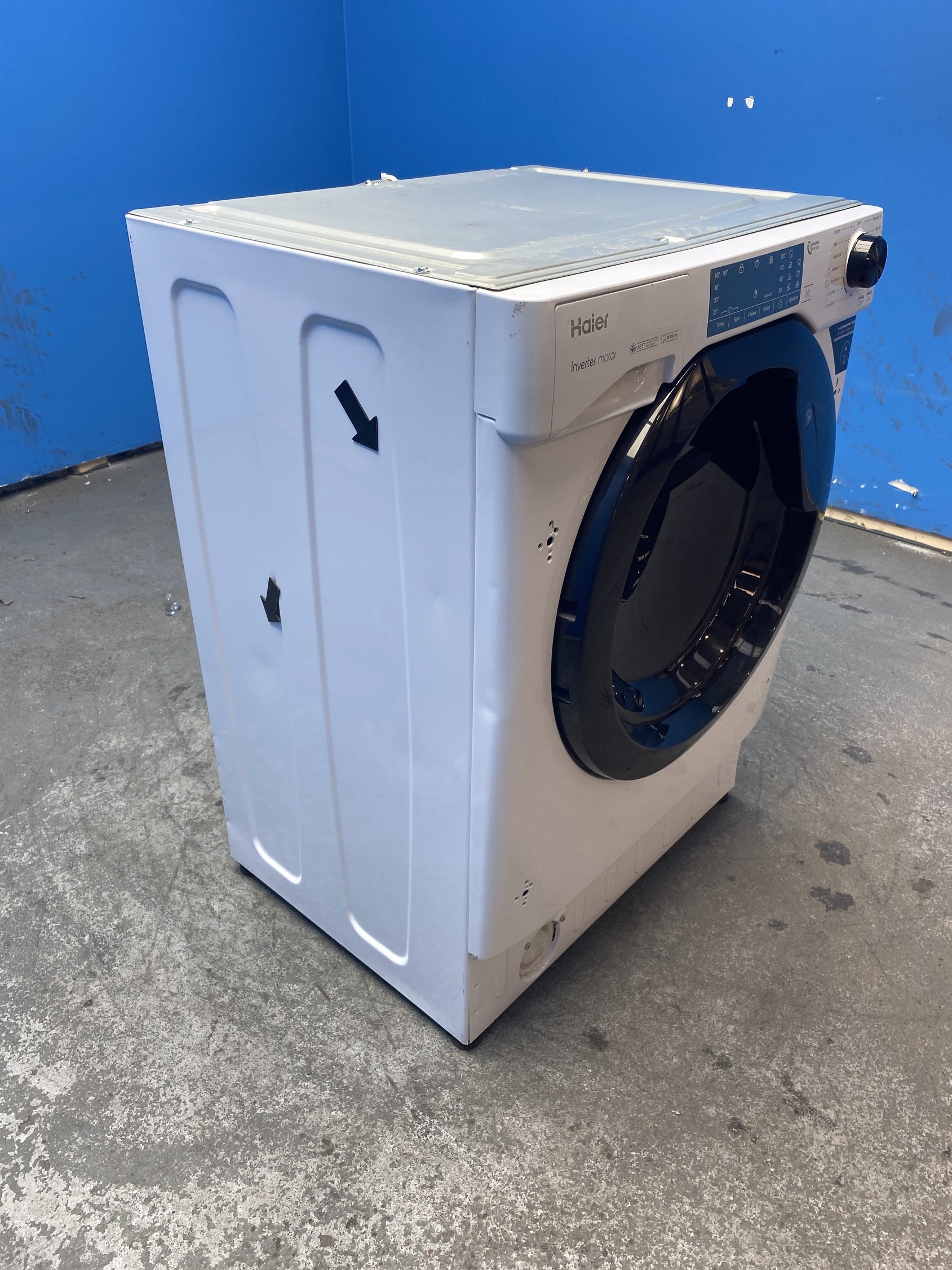 #GRC-152-665 - Haier HWDQ90B416FWB Built-in Series 4 9kg / 5kg 1600 Spin Washer Dryer
