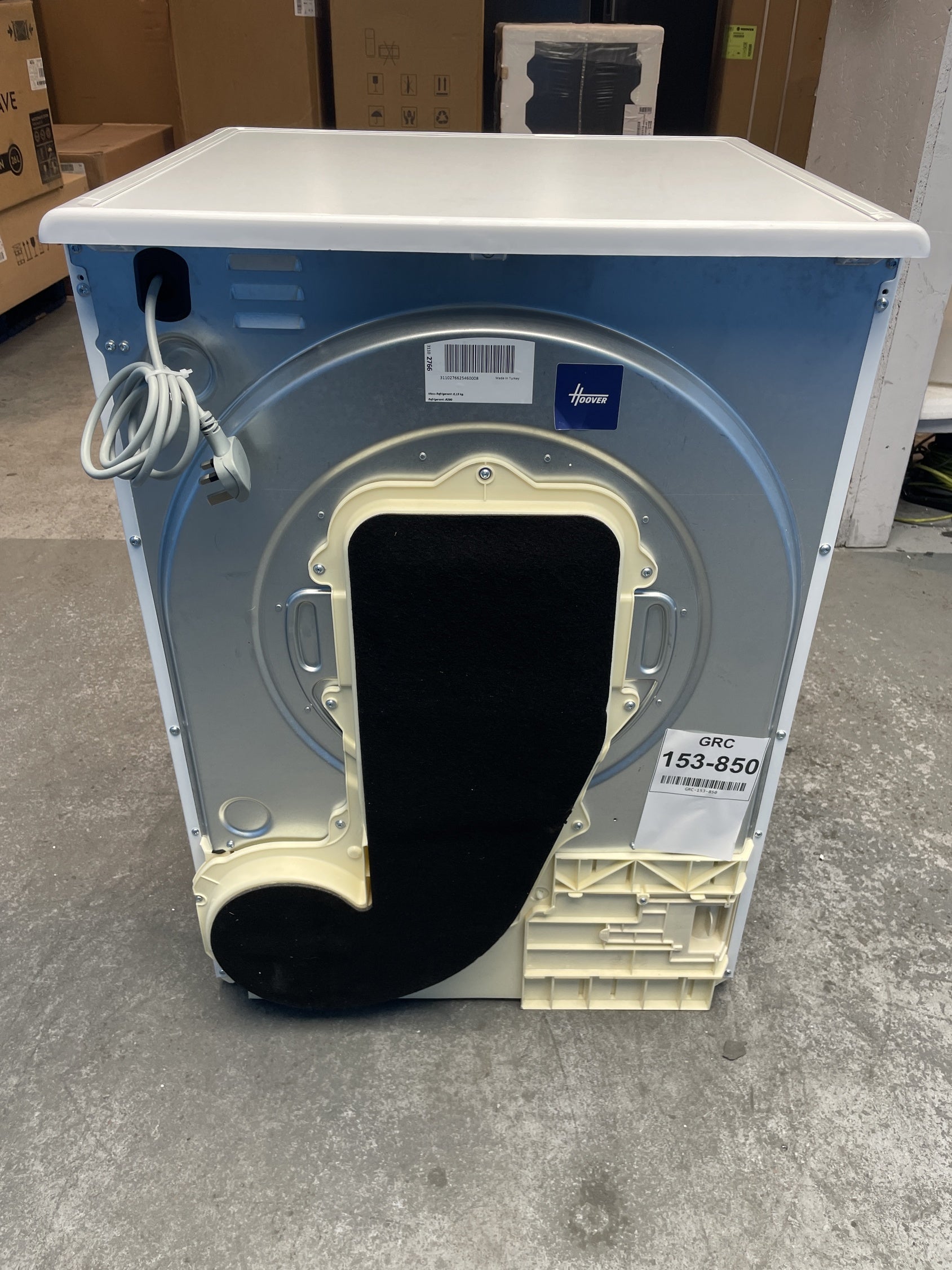 #GRC-153-850 - Hoover HRE H9A3TBE/N 9kg Heat Pump Tumble Dryer with Wi-Fi