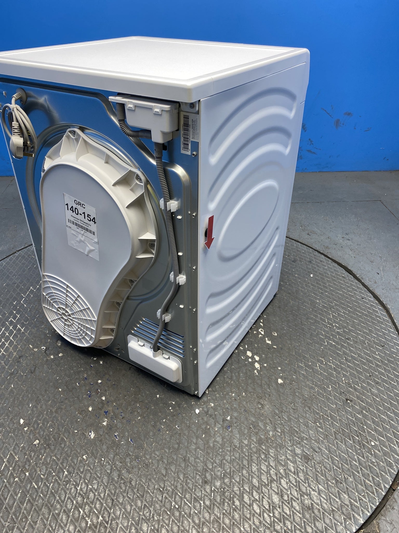 Hisense DHQA902U Series 3 9kg Heat Pump Tumble Dryer