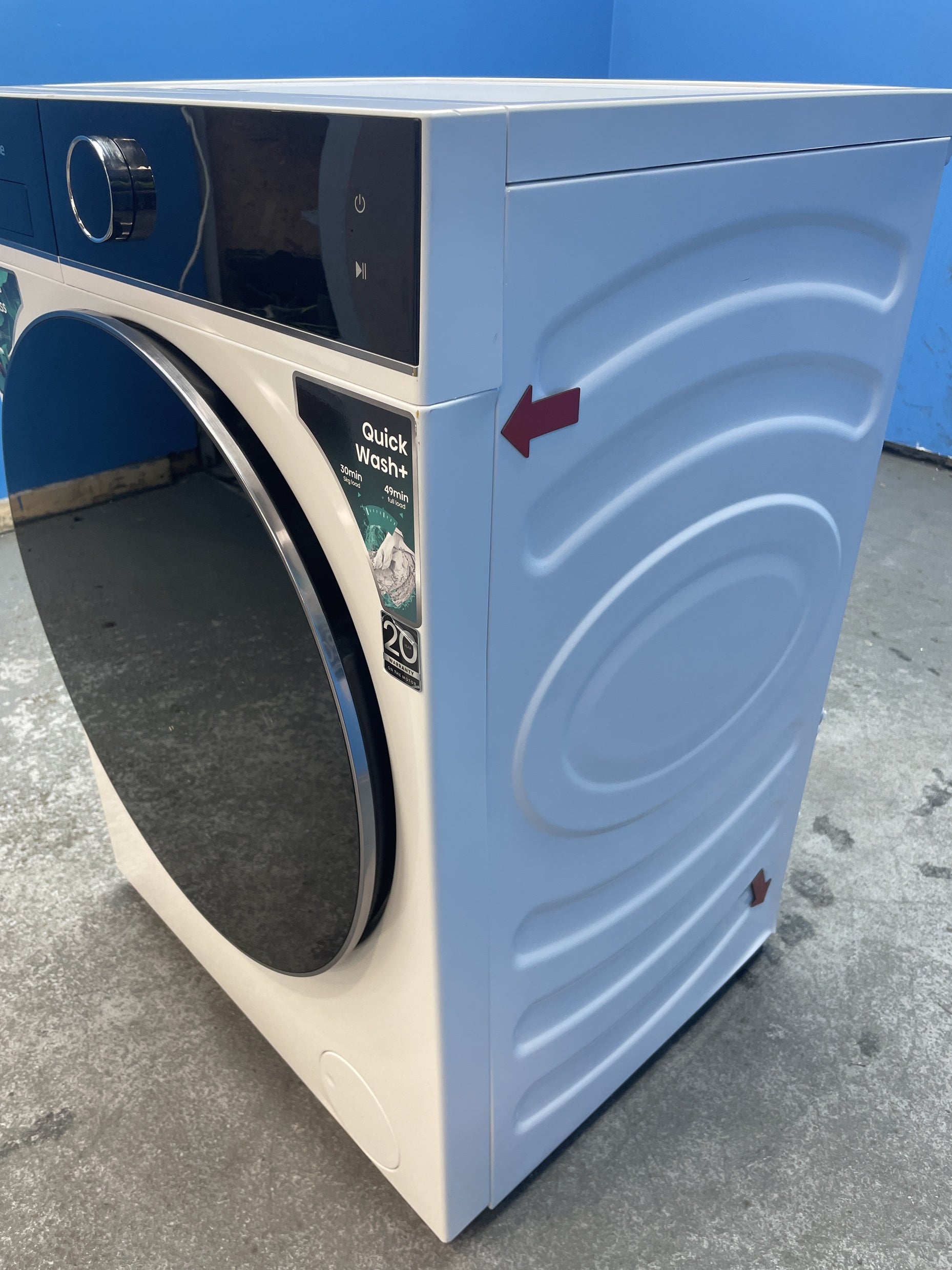 #GRC-152-493 - Hisense WF5I1045BWQ KitchenFit 5i 10.5 kg WiFi Washing Machine