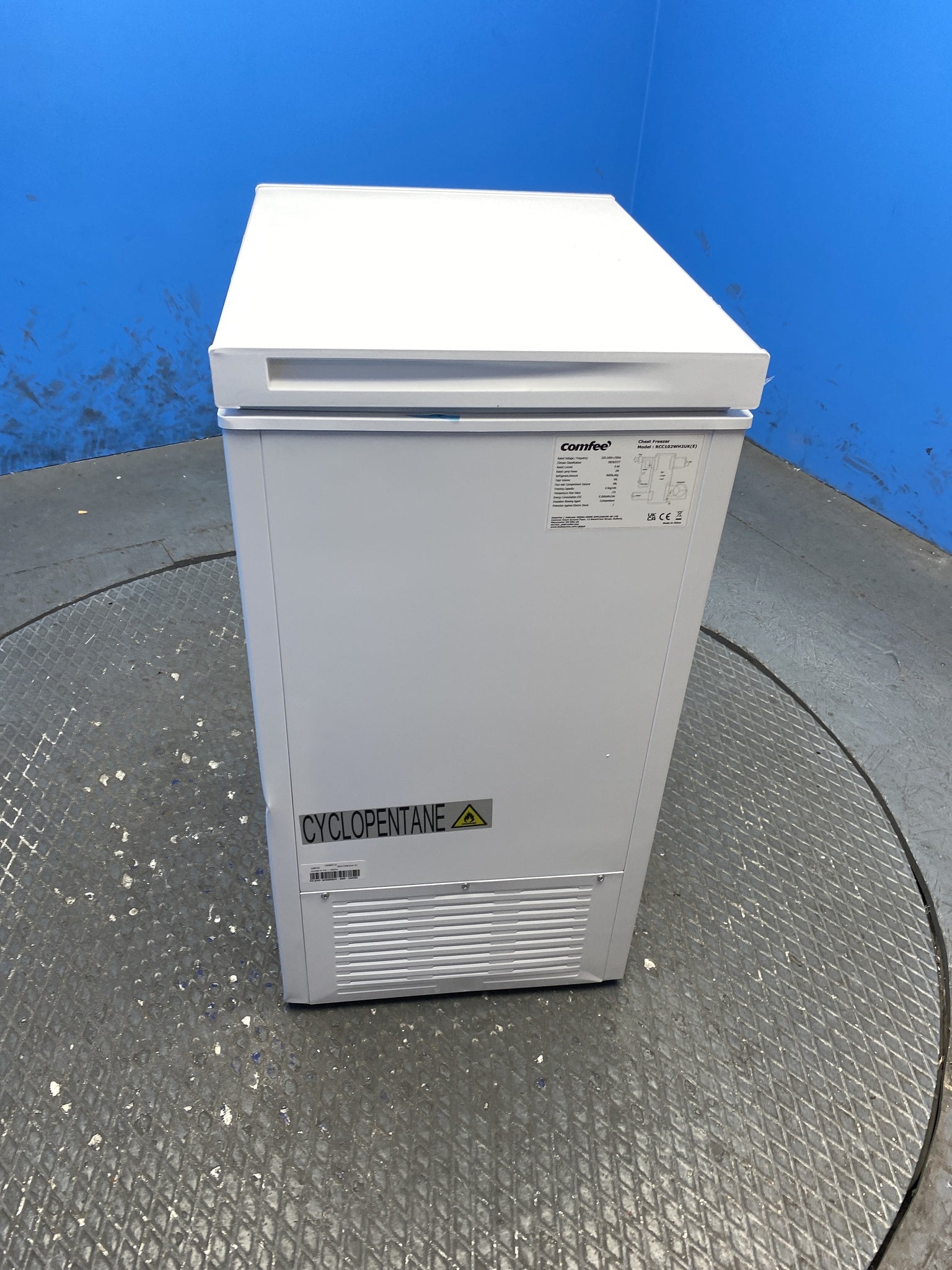 COMFEE RCC102WH2UK(E) 99L Dual Mode & Inverter Chest Freezer