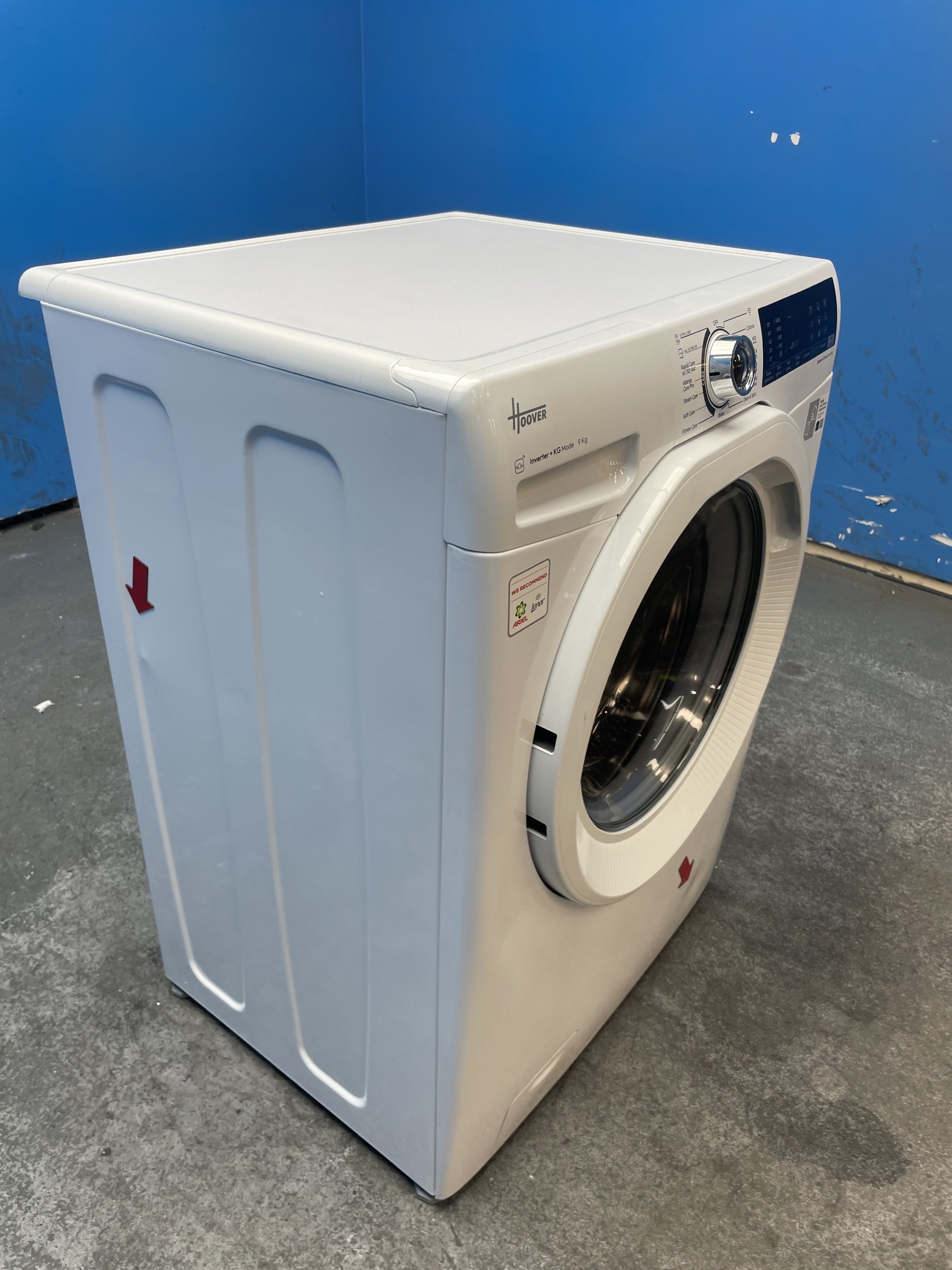 #GRC-159-994 - Hoover H-WASH 350 H3WPS696TAM6-80 9kg 1600rpm Washing Machine