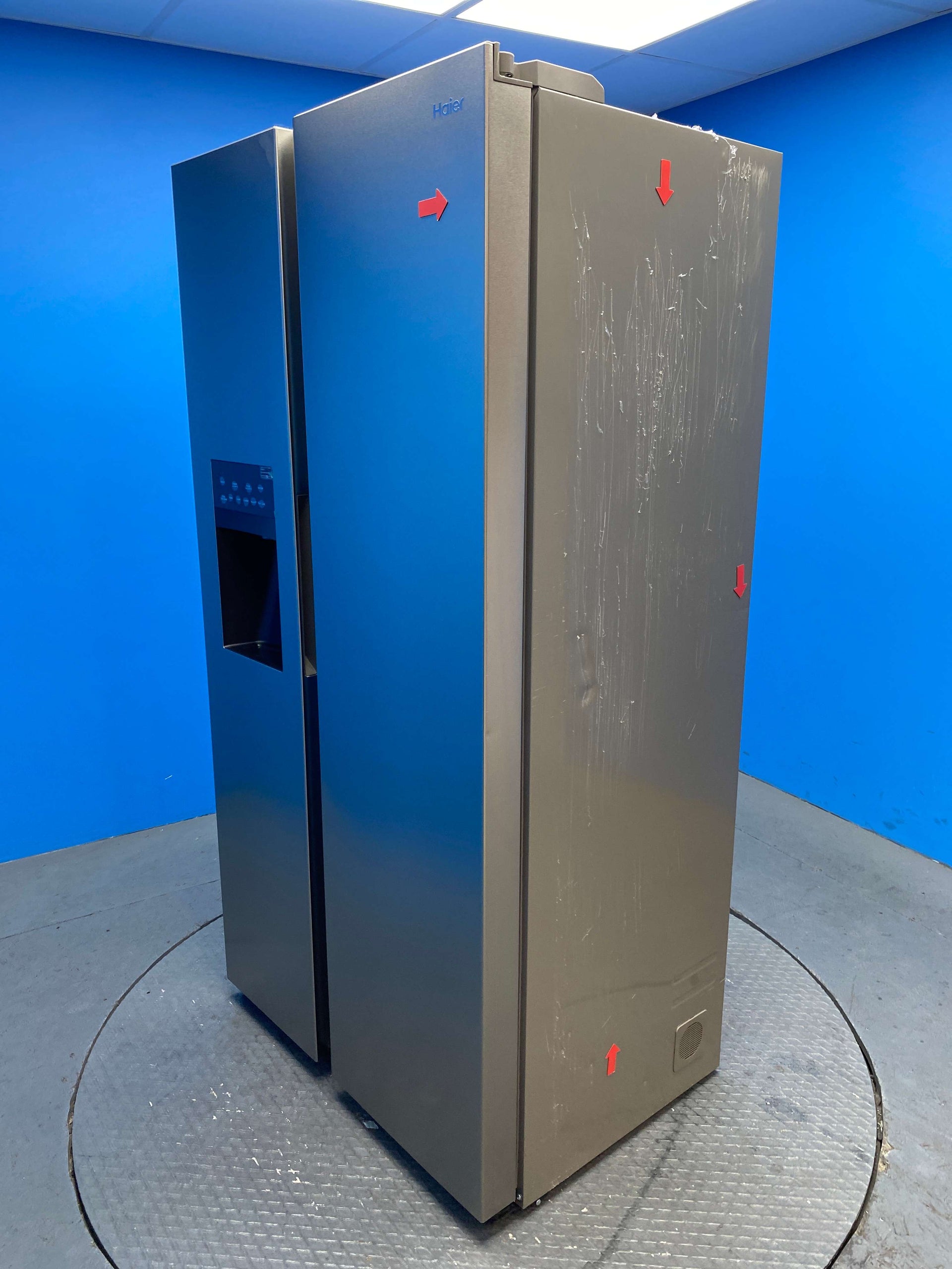 Haier HSR5918DIMP American Style Series 5 511 Litre Fridge Freezer