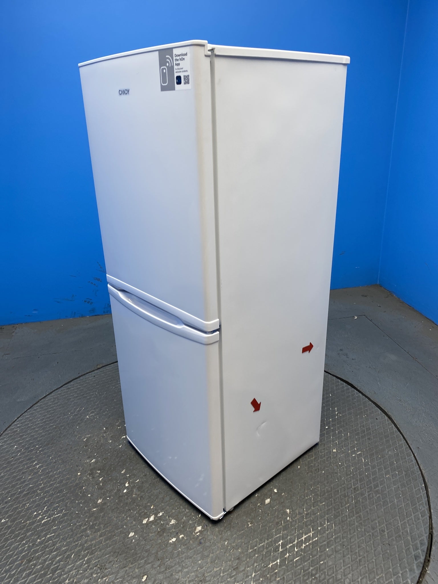 Candy CCH1S513EWK 185 Litre Combi Fridge Freezer